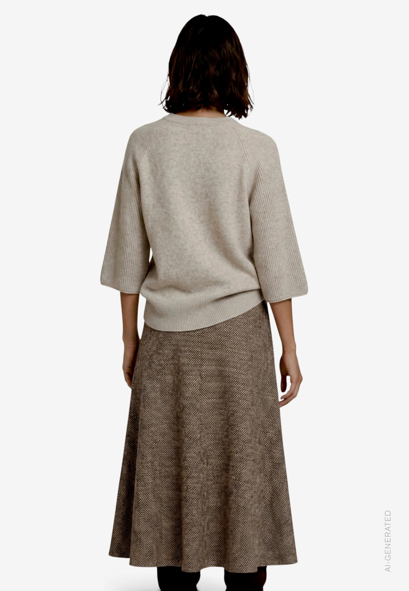 Strickpullover Kurz 3/4 Arm #3