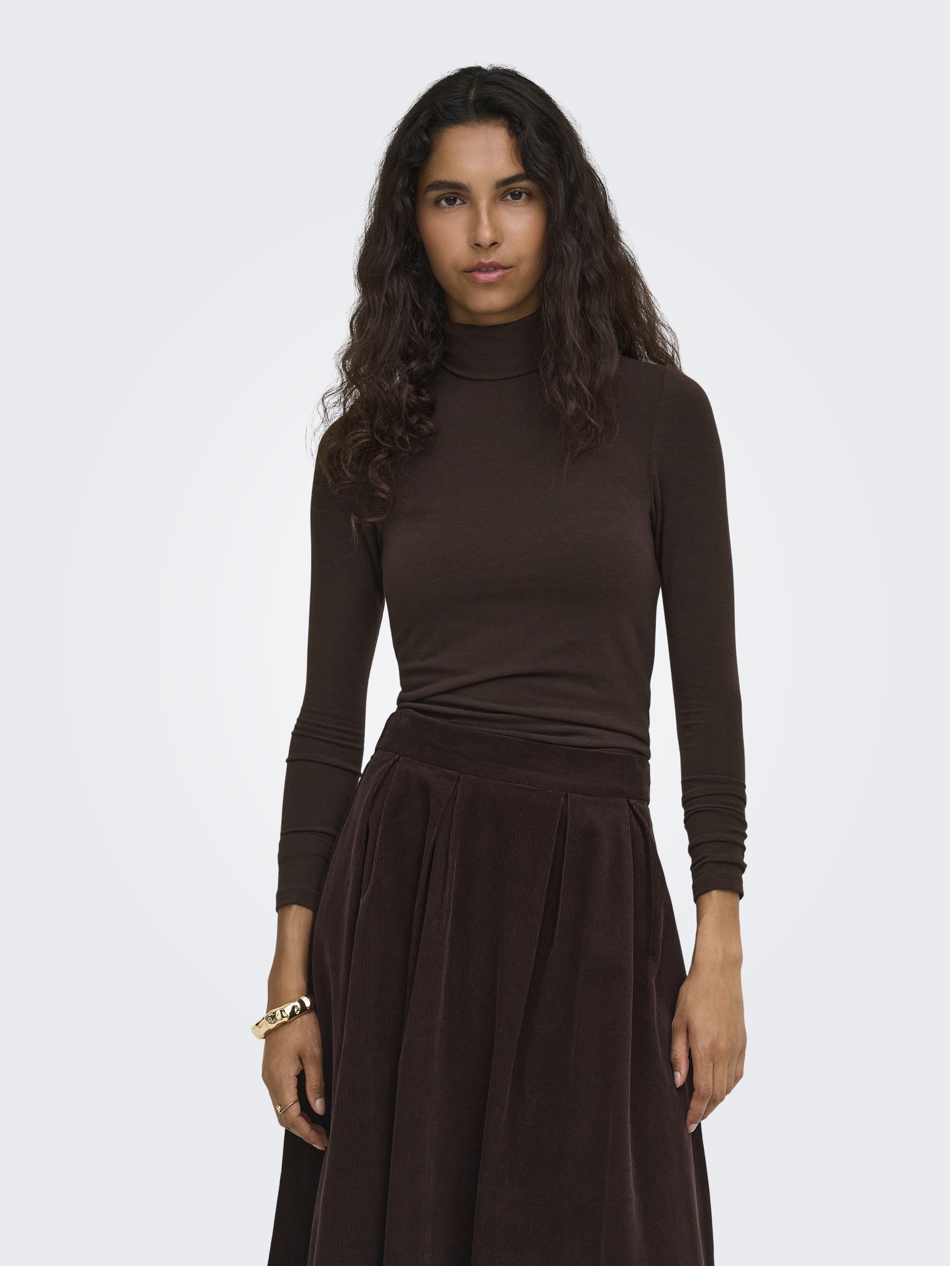 ONLGLAMOUR L/S ROLL-NECK TOP JRS NOOS #4