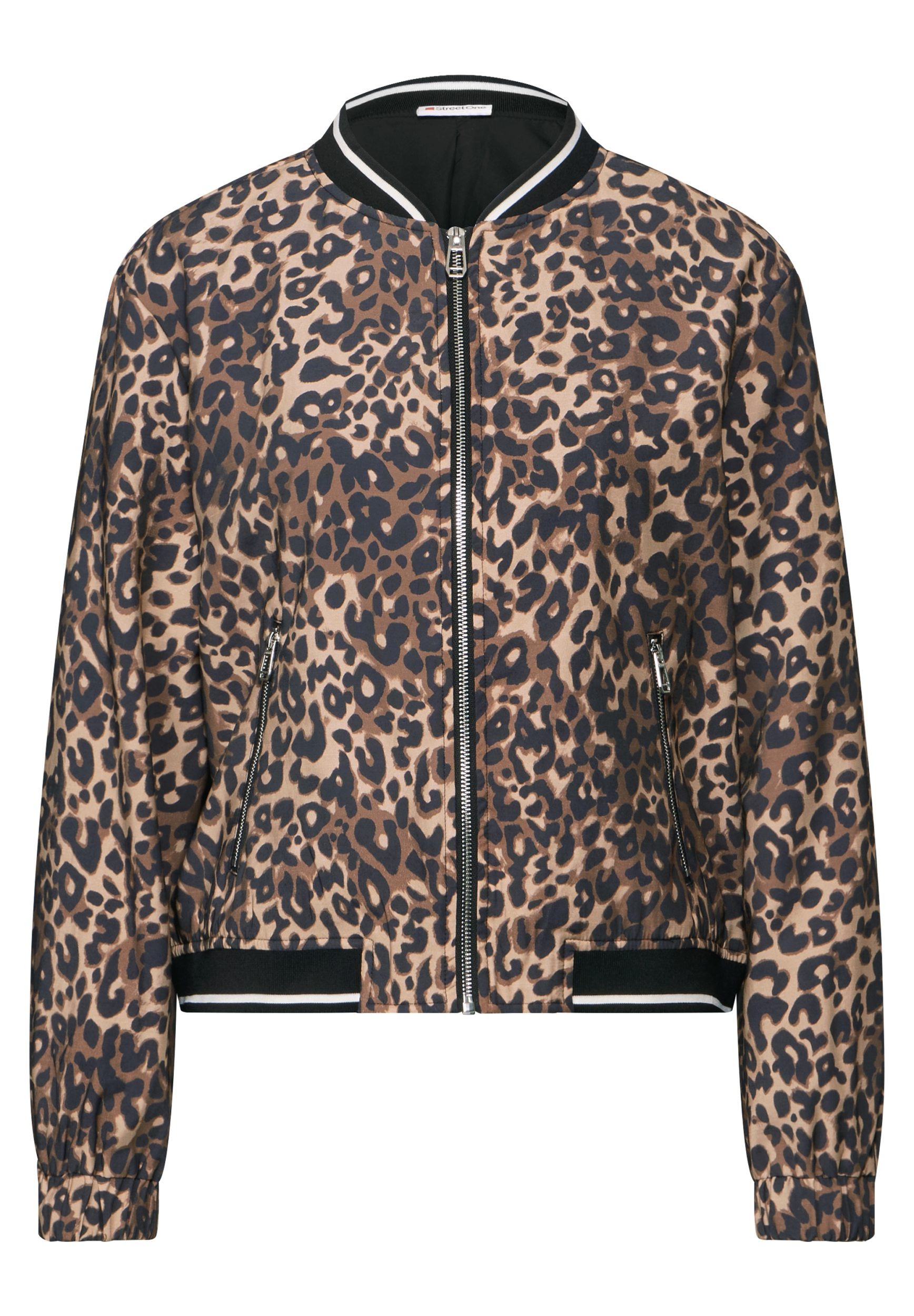 Blouson mit Leo-Muster #1