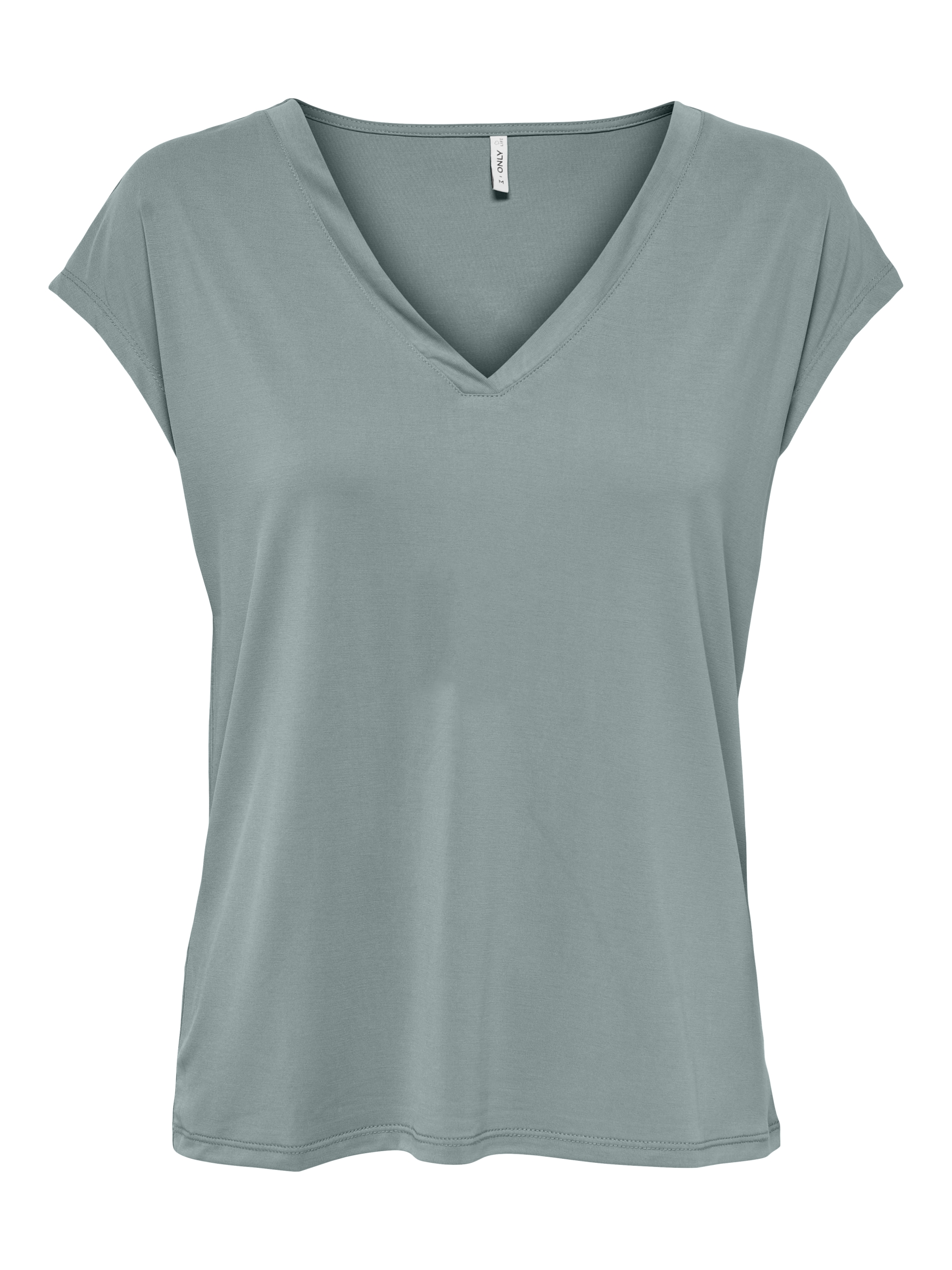 ONLFREE LIFE S/S MOD.V-NECK TOP JRS NOOS #1