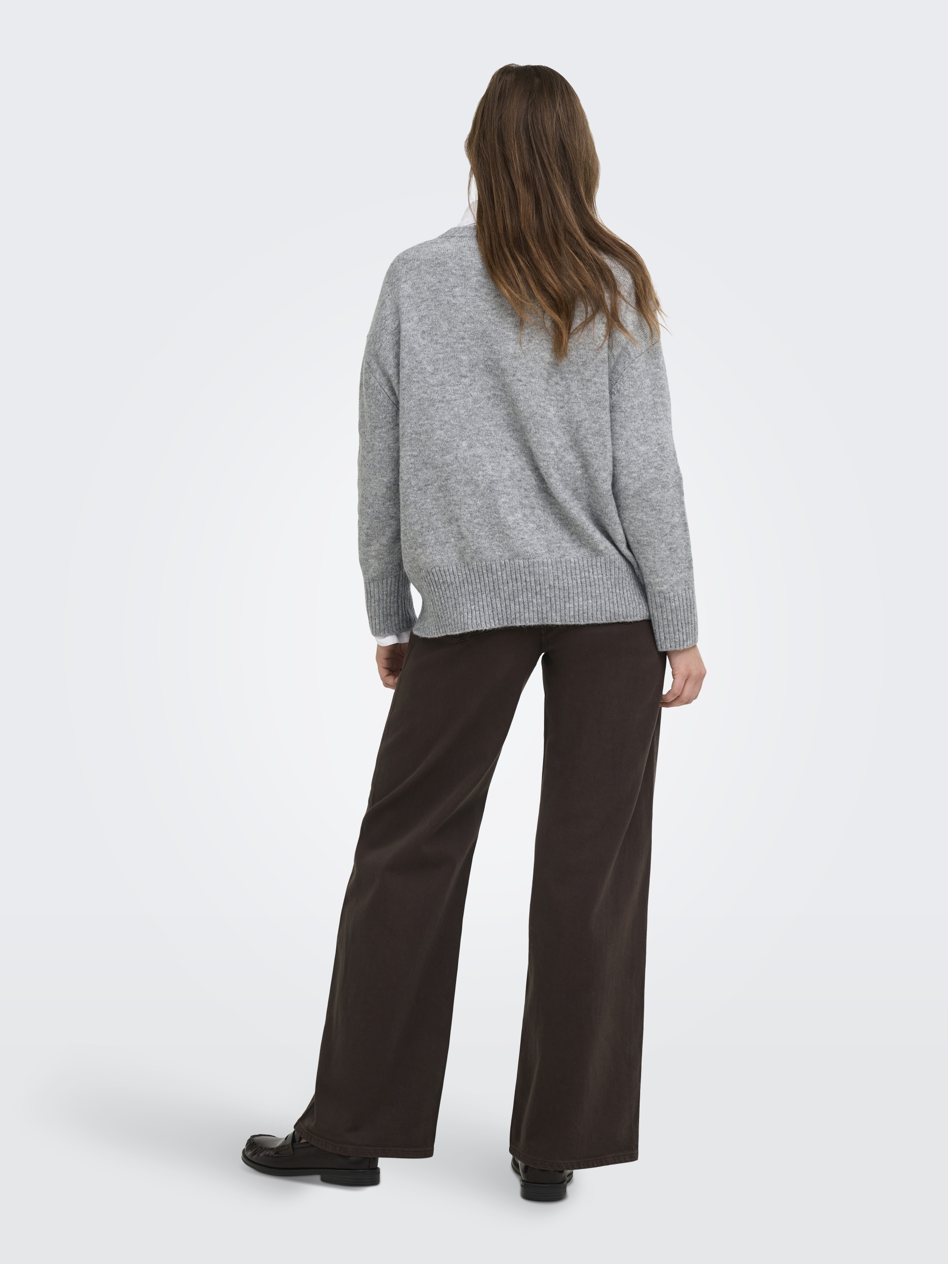 ONLALIVIA LS HIGH-LOW O-NECK NOOS KNT #5