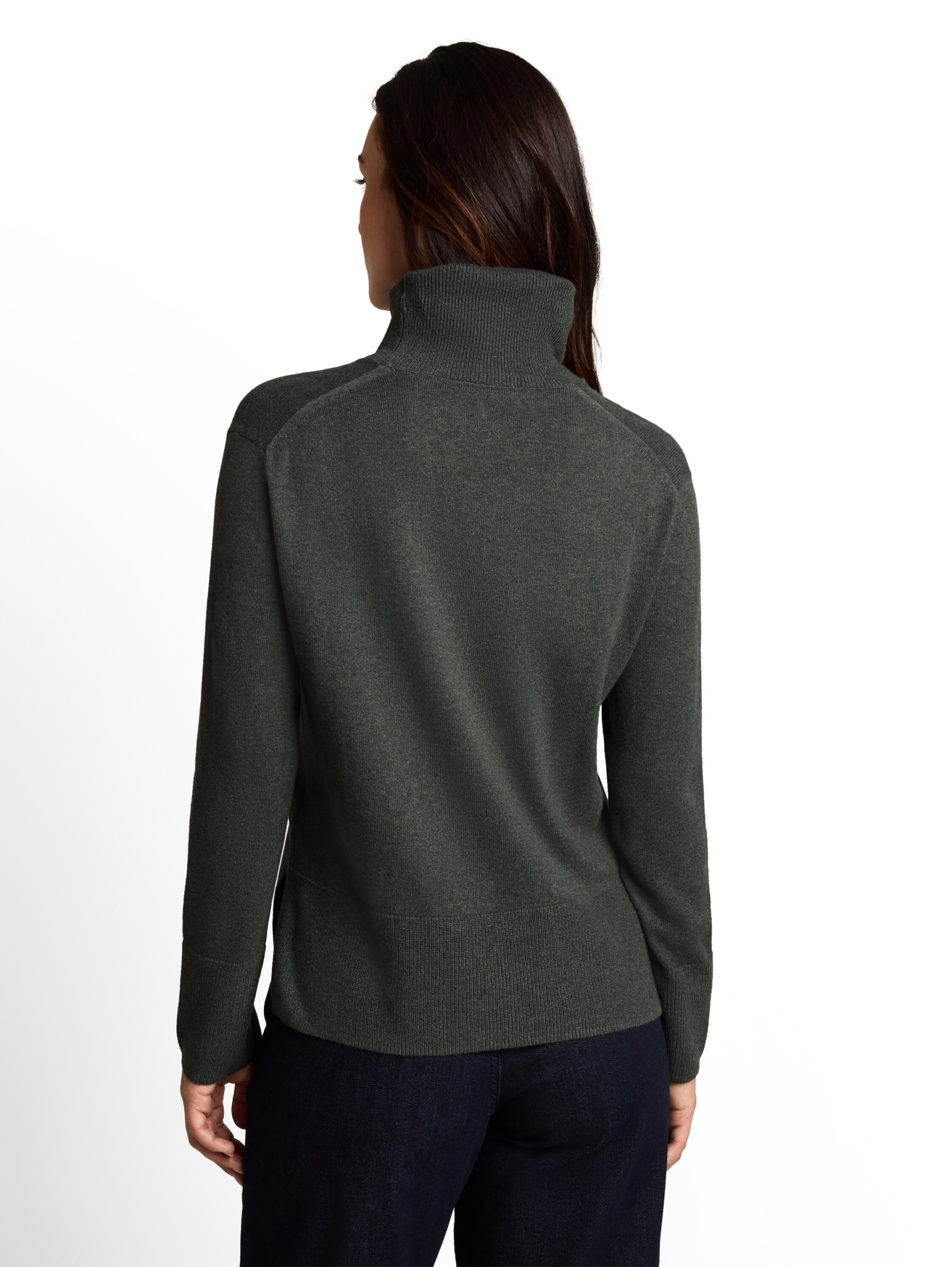 knit cashmere blend turtleneck #4