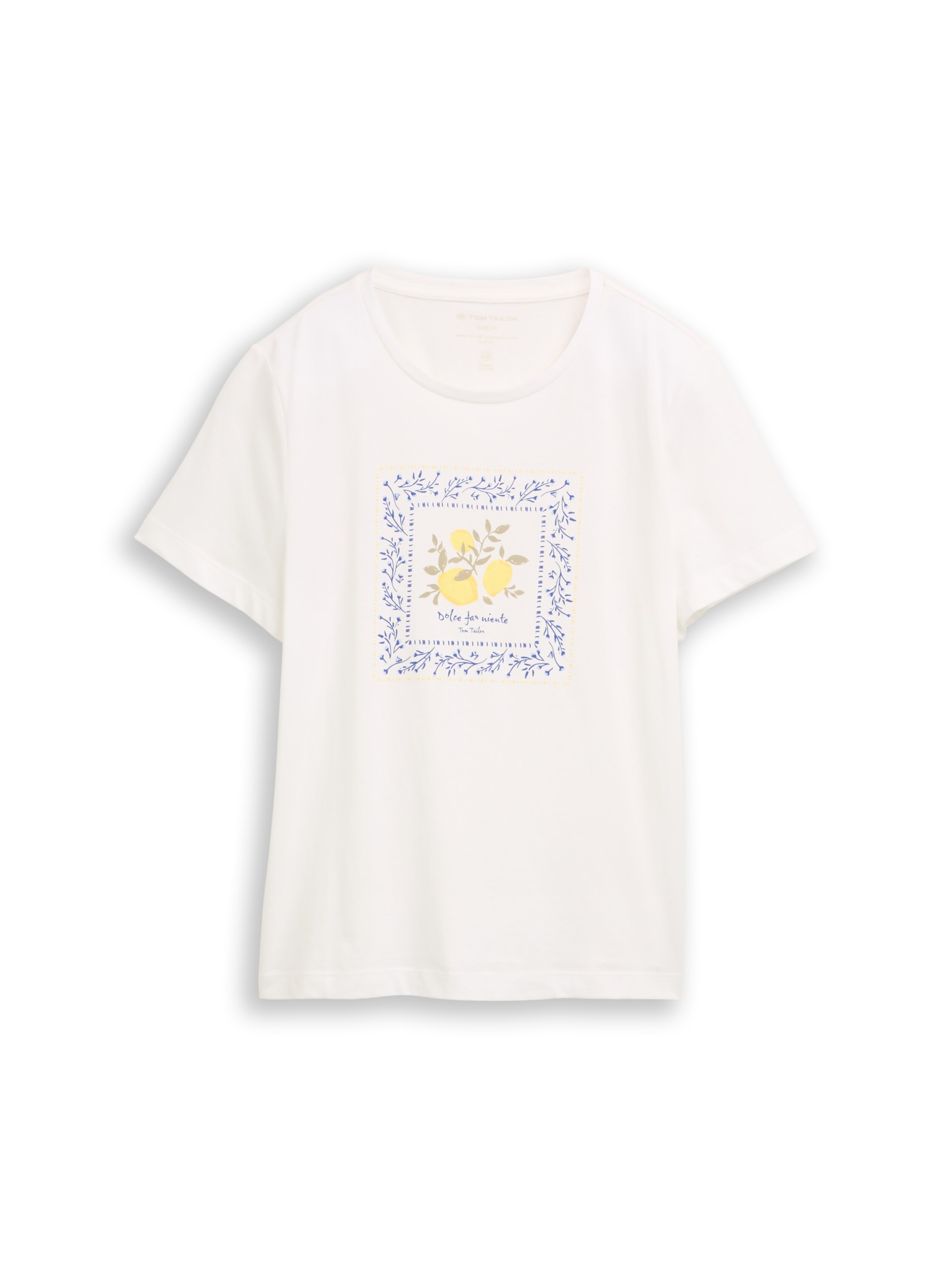 T-shirt basic crew neck print #1