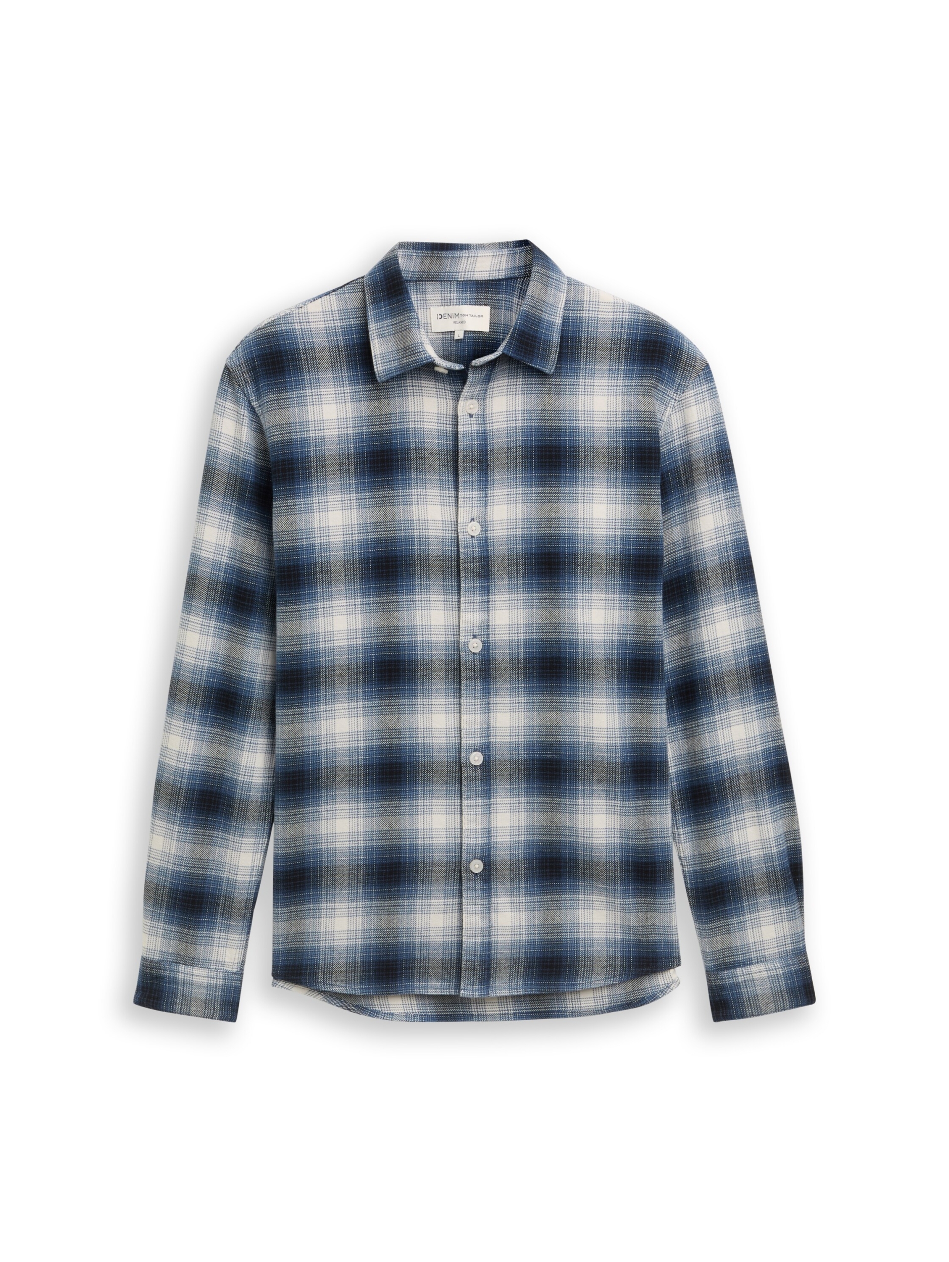relaxed checked shirt #1