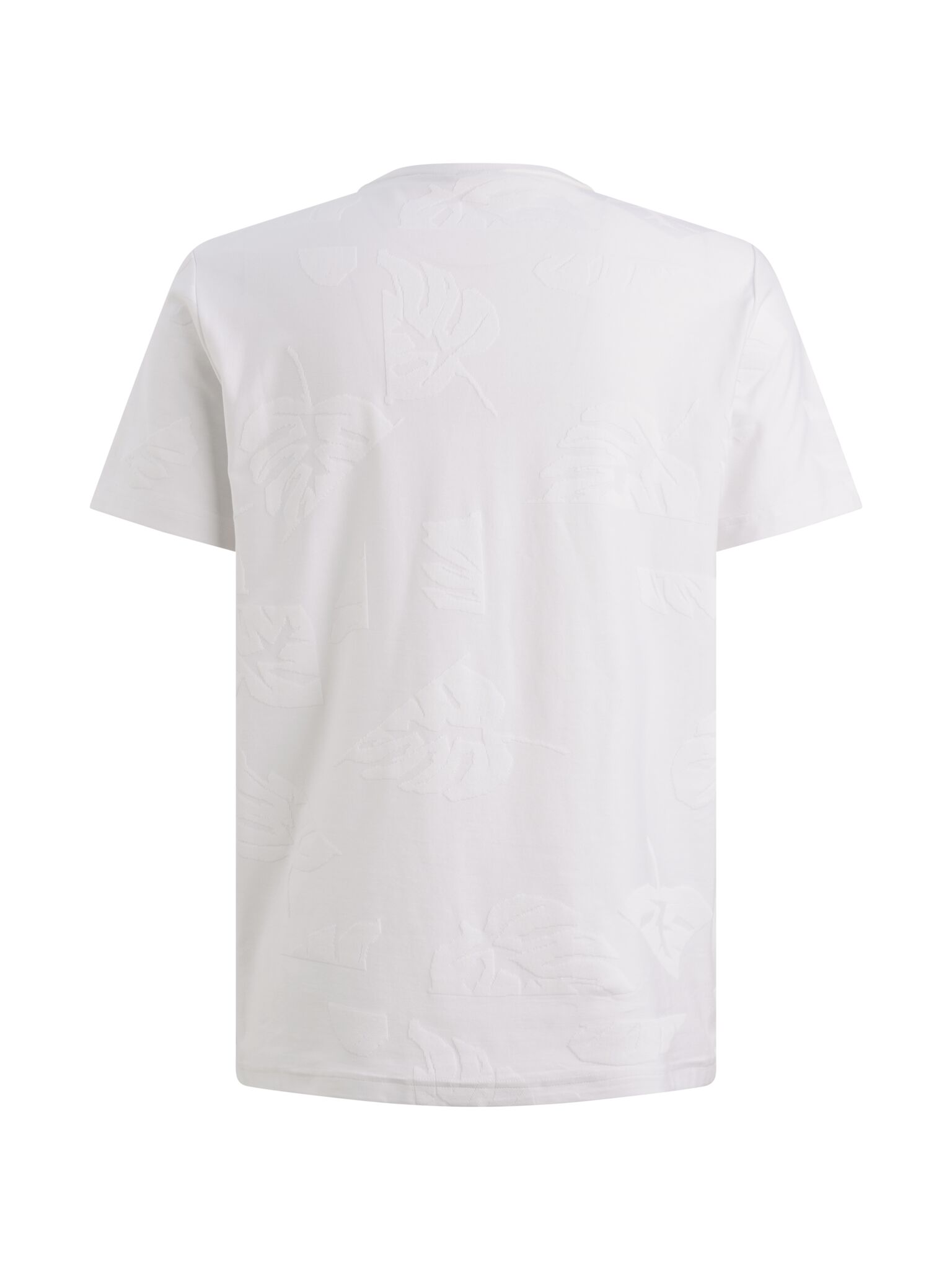 Short sleeve r-neck jacquard jerse #4