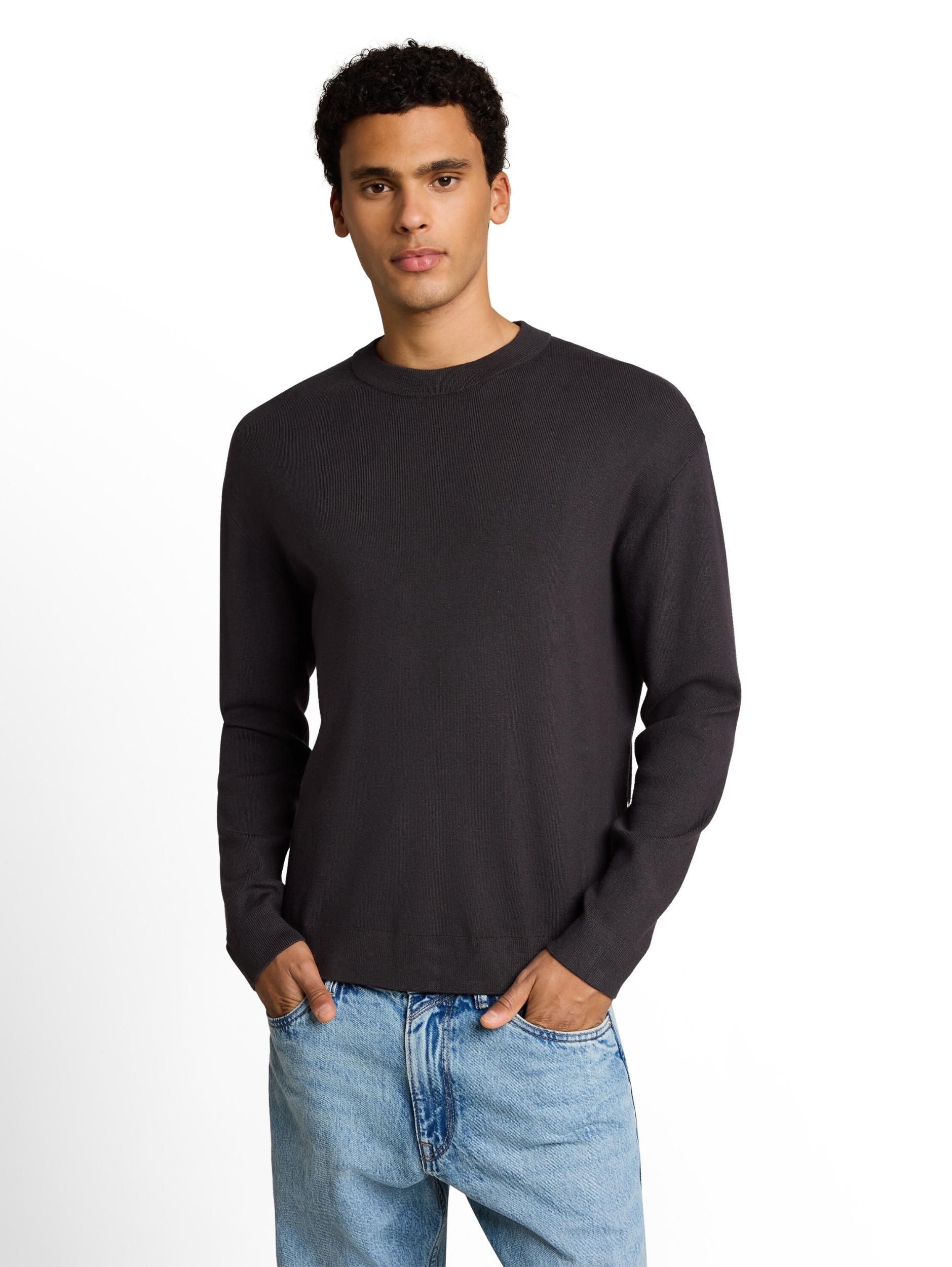 soft crew neck knit #6