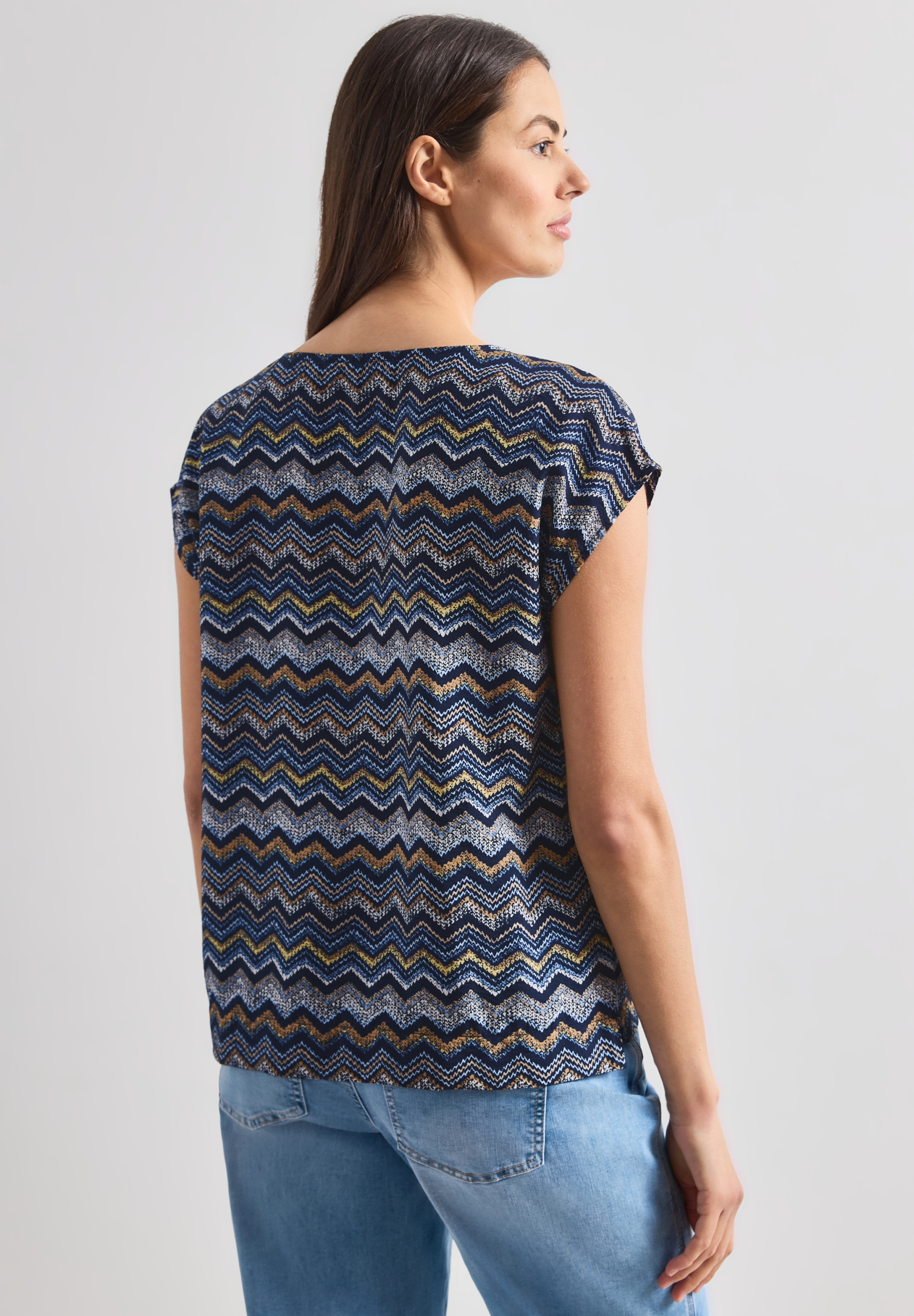 EOS_AOP Round Neck Top w. drop #4