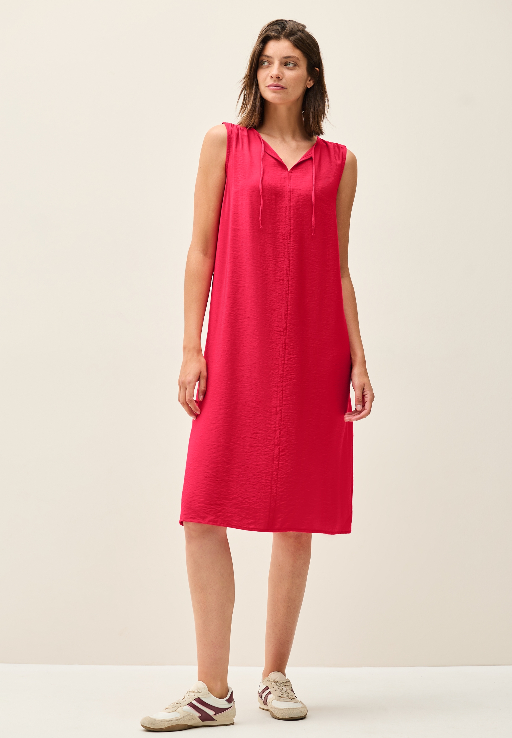 TOS Solid Softwave Dress #5
