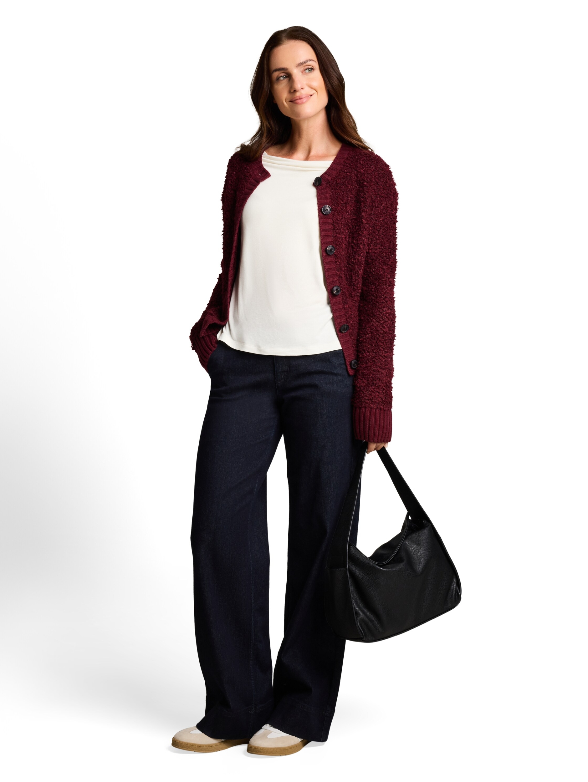 knit bouclé cardigan #3