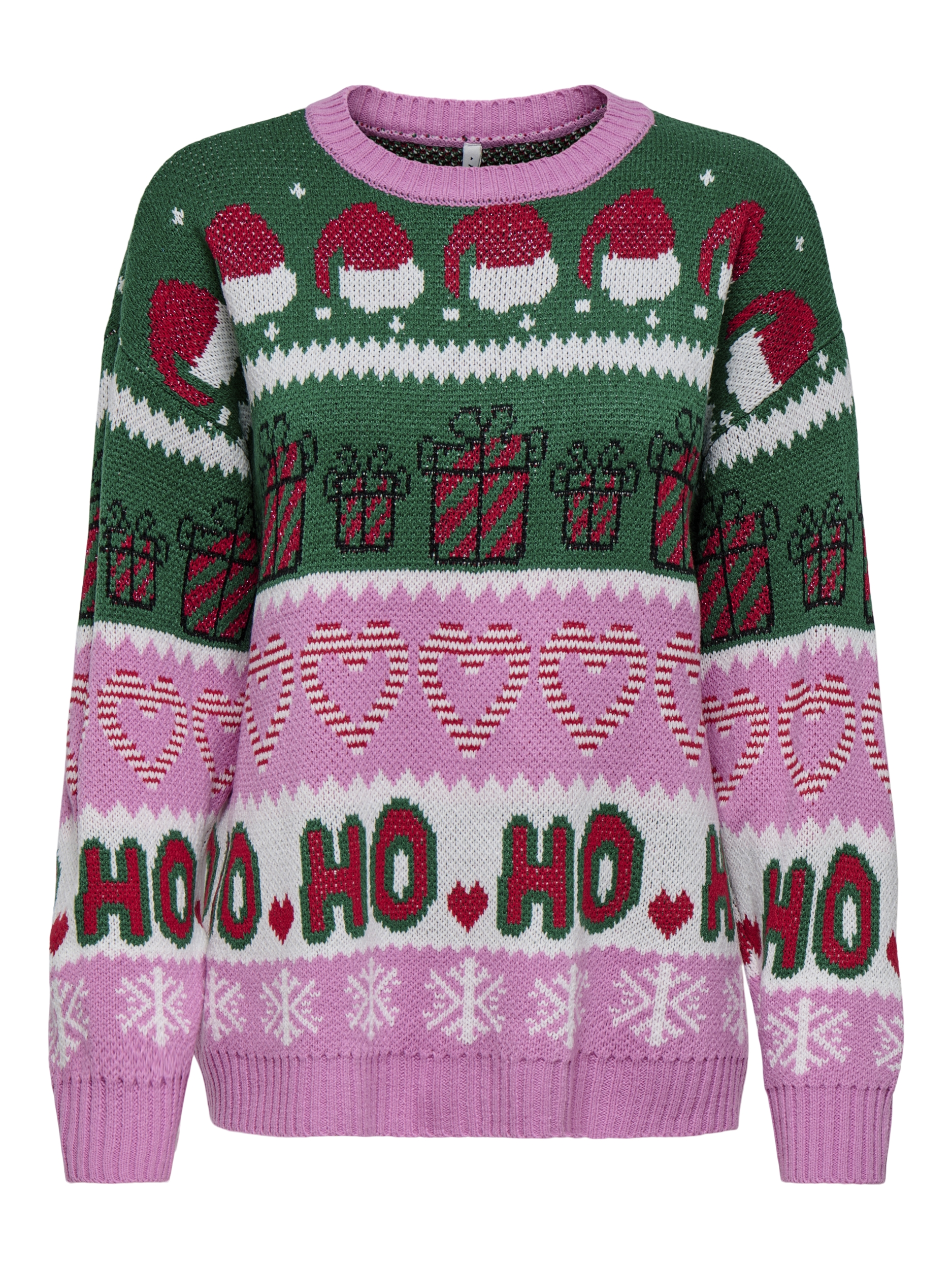 ONLXMAS HOHO LS PULLOVER KNT #1