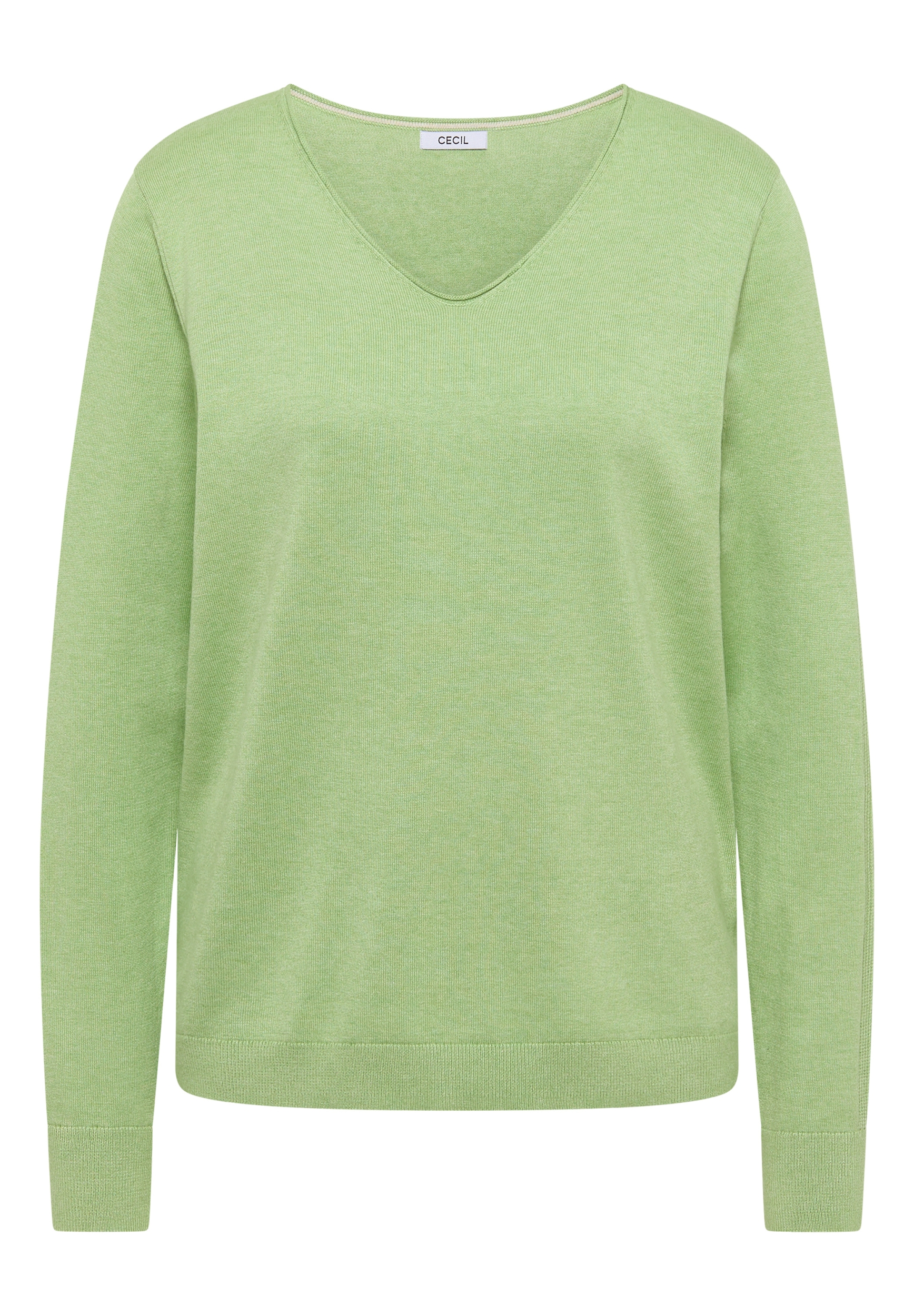 NOS_Basic V-Neck Pullover #1