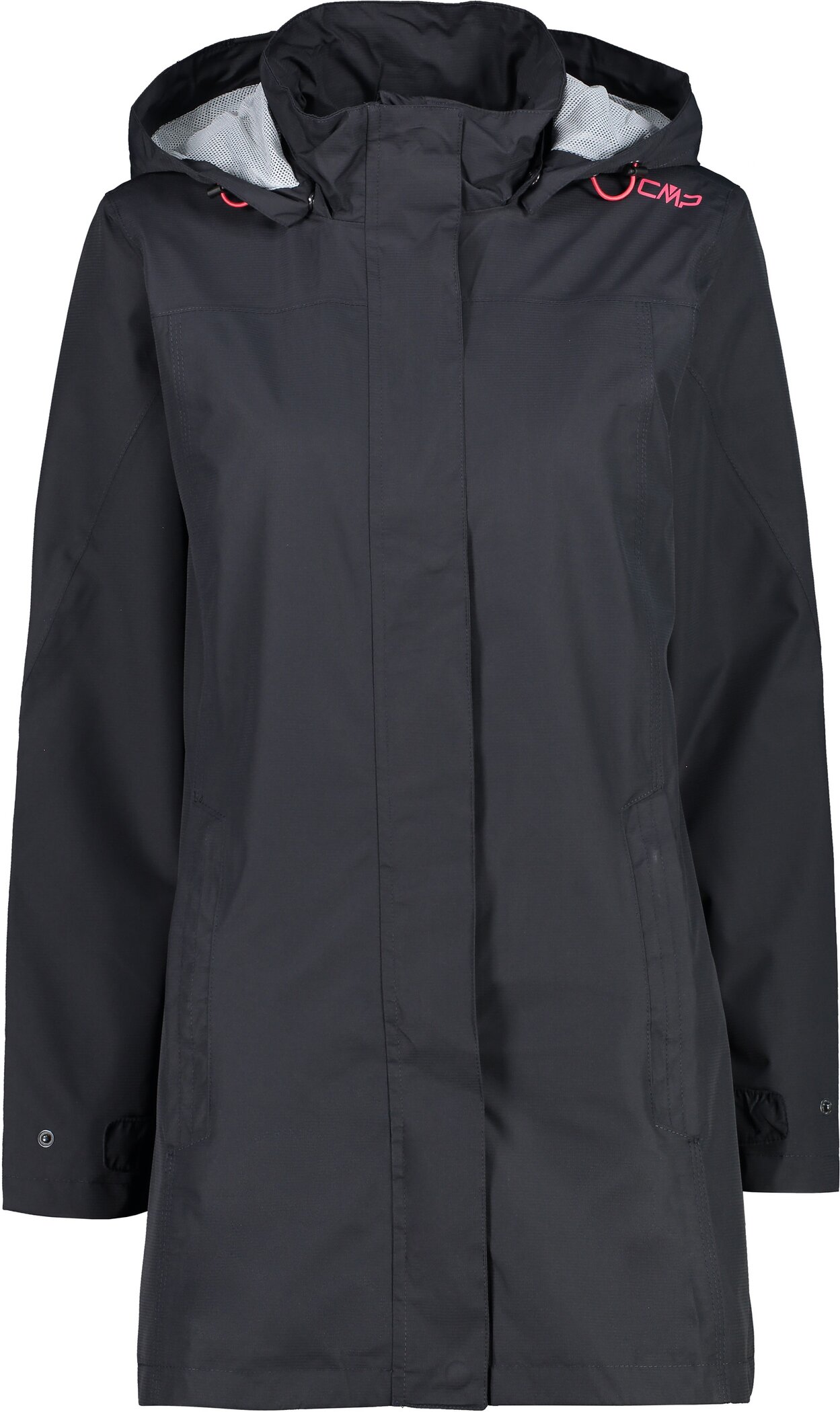 CMP Damen Regenjacke WOMAN RAIN JACKET BUTTON HOOD #2