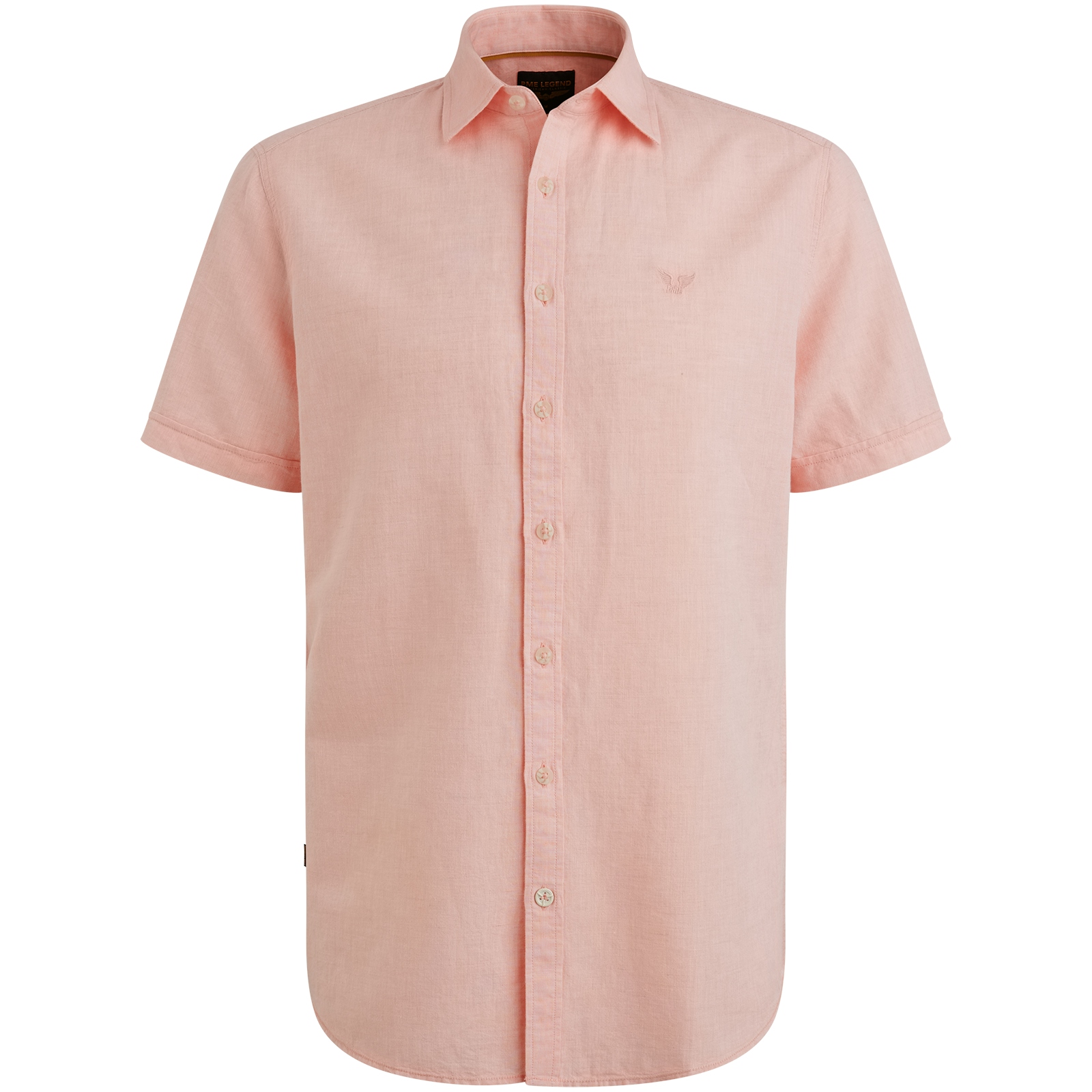 Short Sleeve Shirt Ctn Linen 2 ton #1