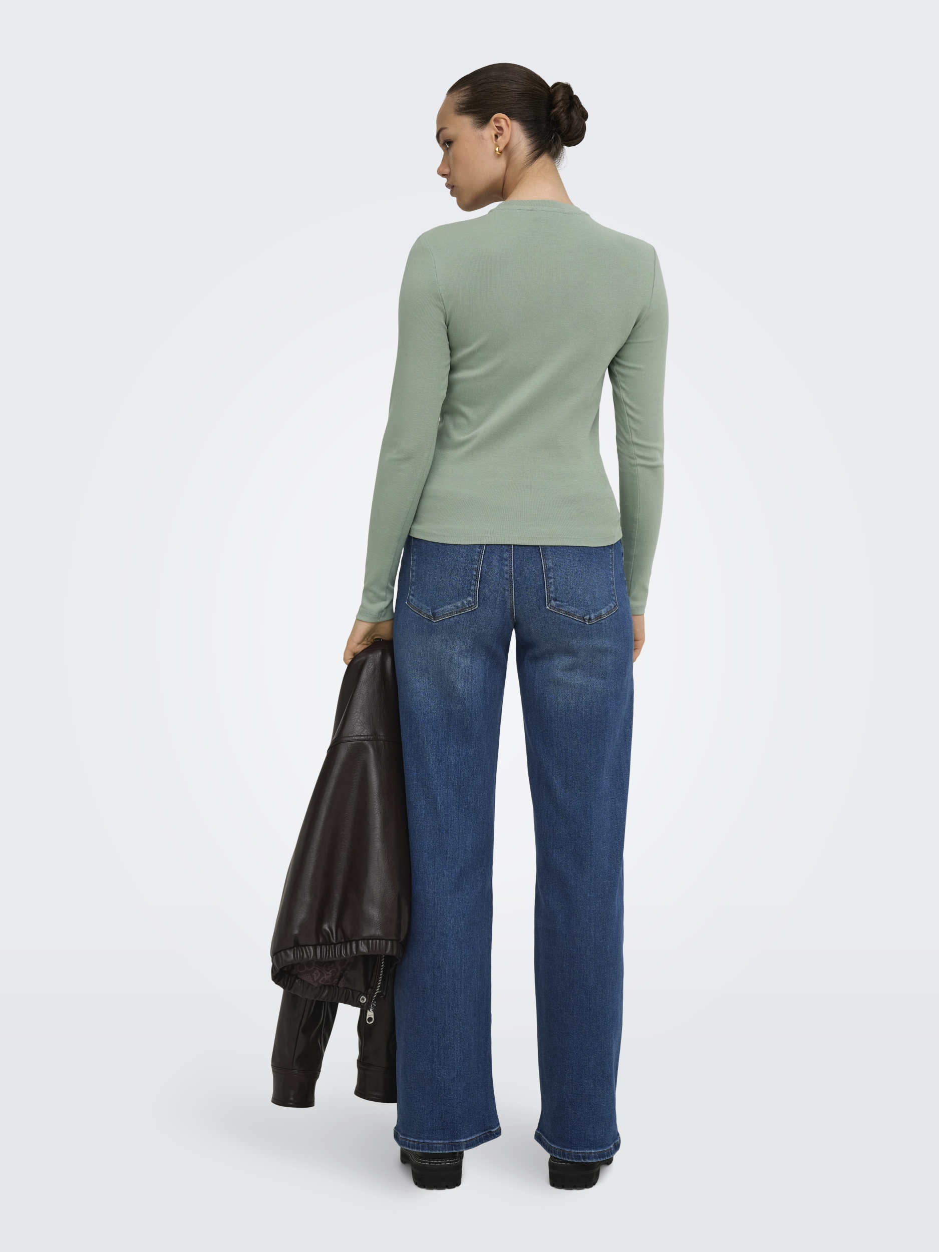ONLRILEY O-NECK L/S TOP JRS NOOS #7