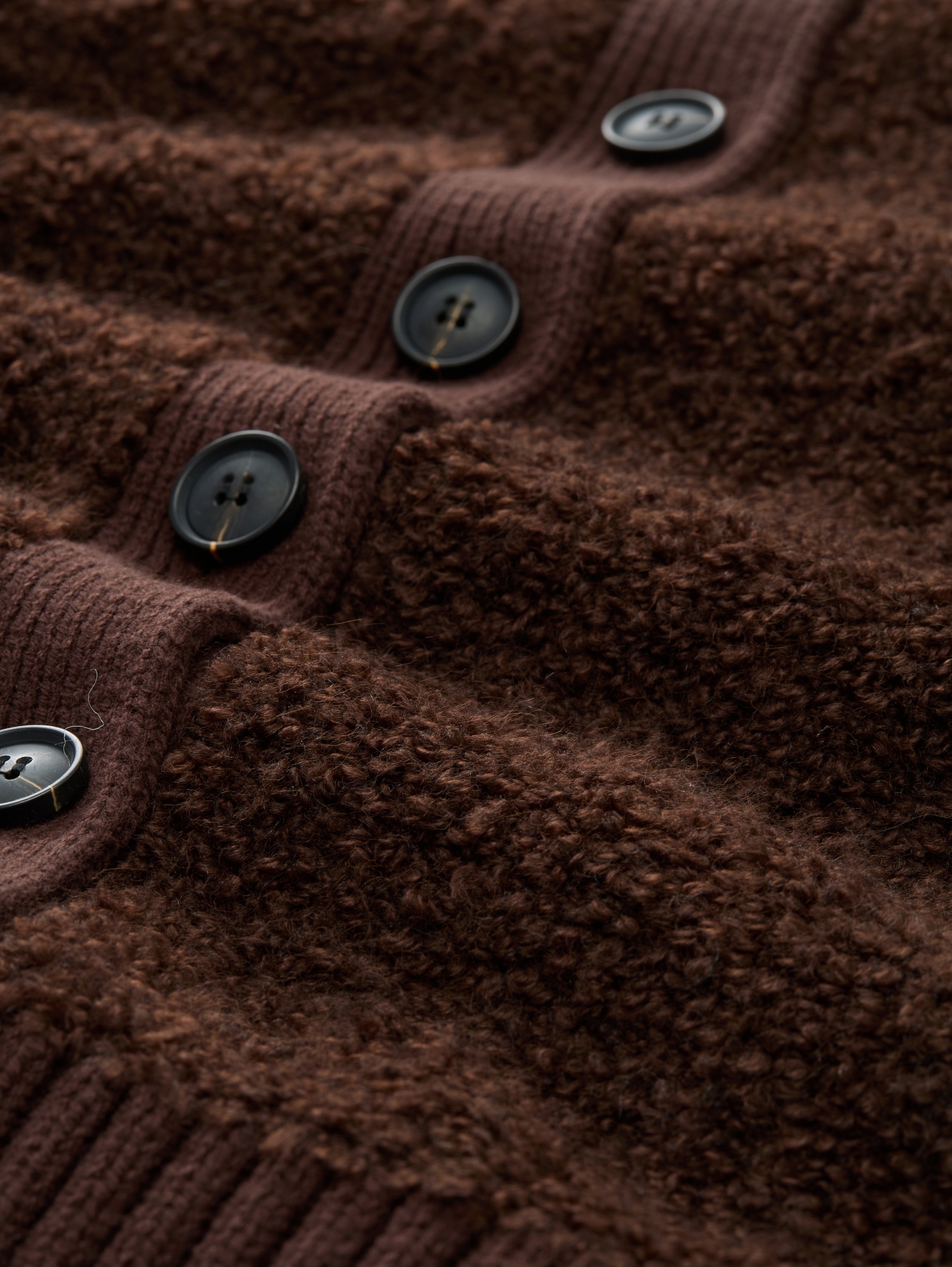 knit boucle cardigan #2