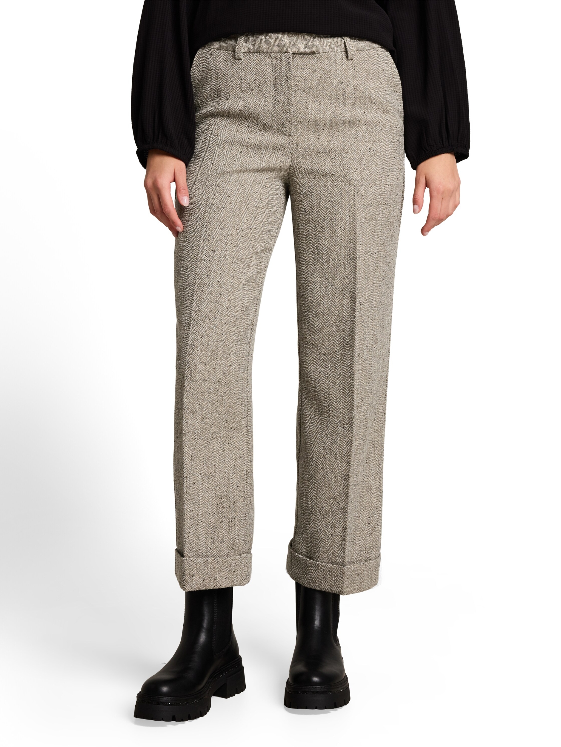 cropped straight leg pants str #2