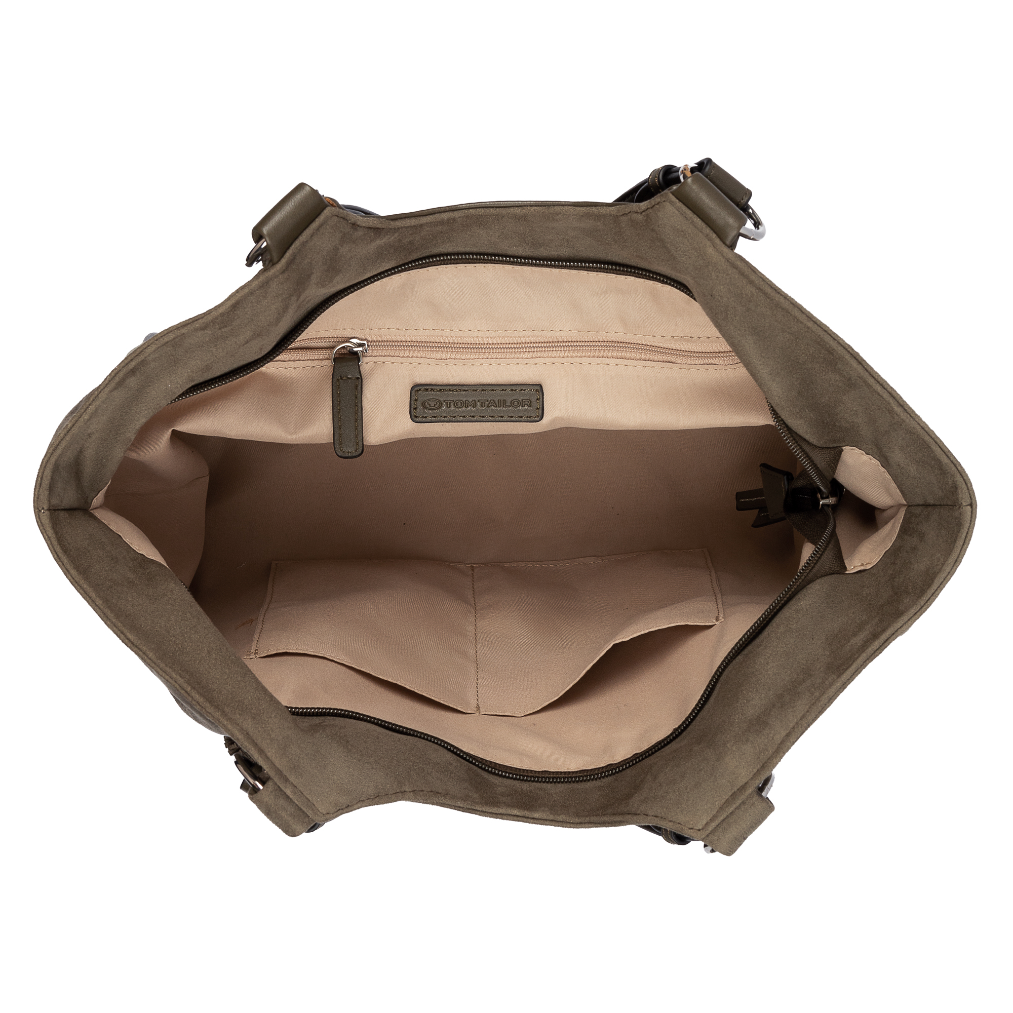 Idra, Zip shopper L, khaki #3