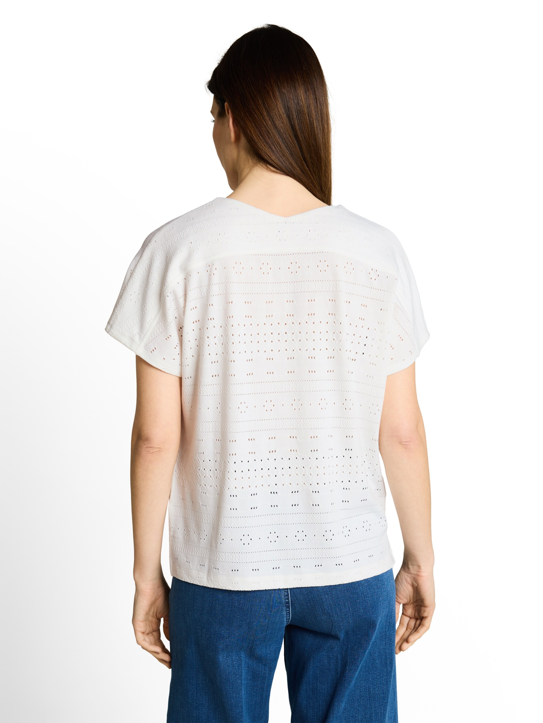 T-shirt v-neck ajour #3