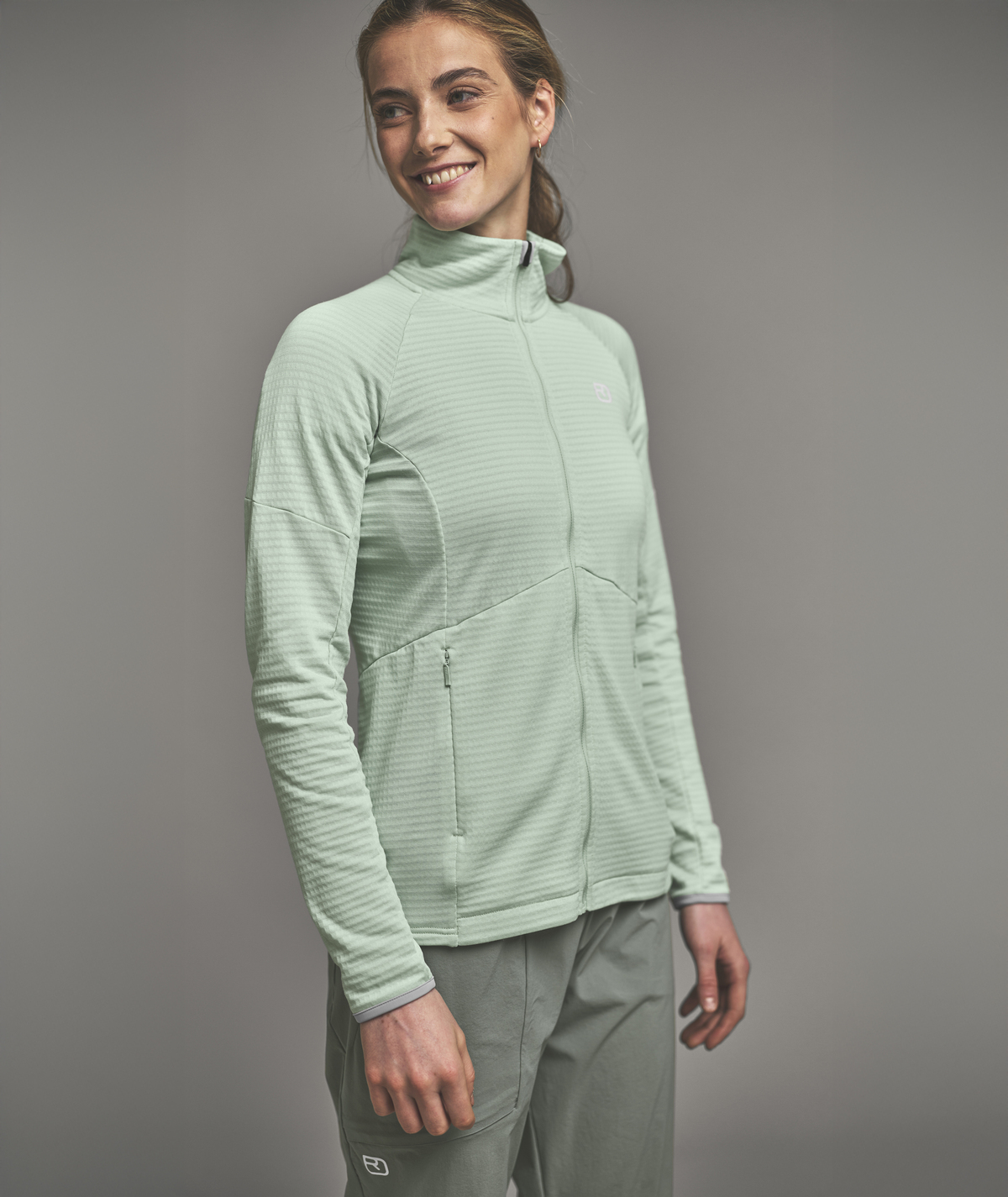 FLEECE LIGHT GRID JACKET W #4