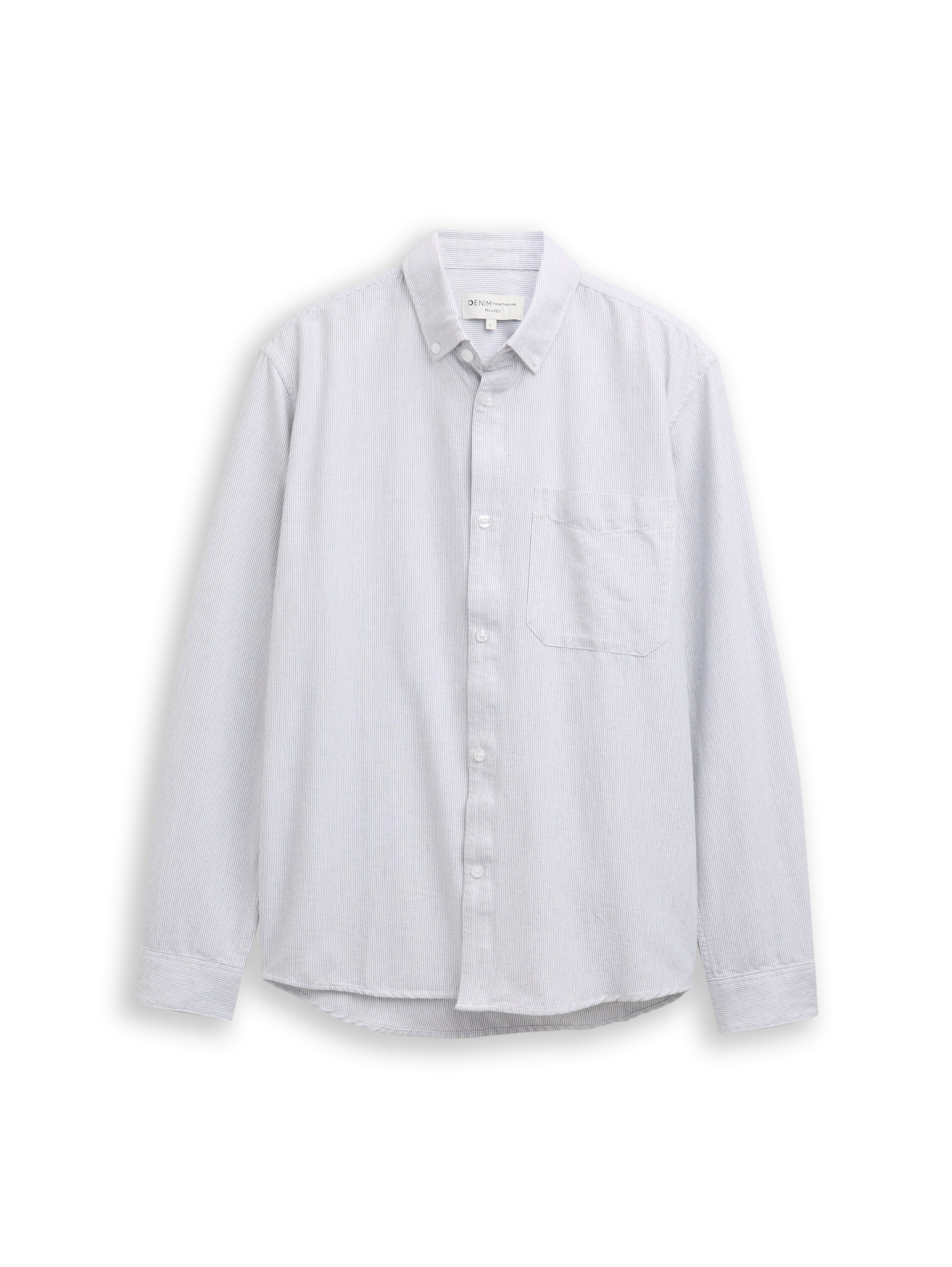 relaxed striped shirt #1