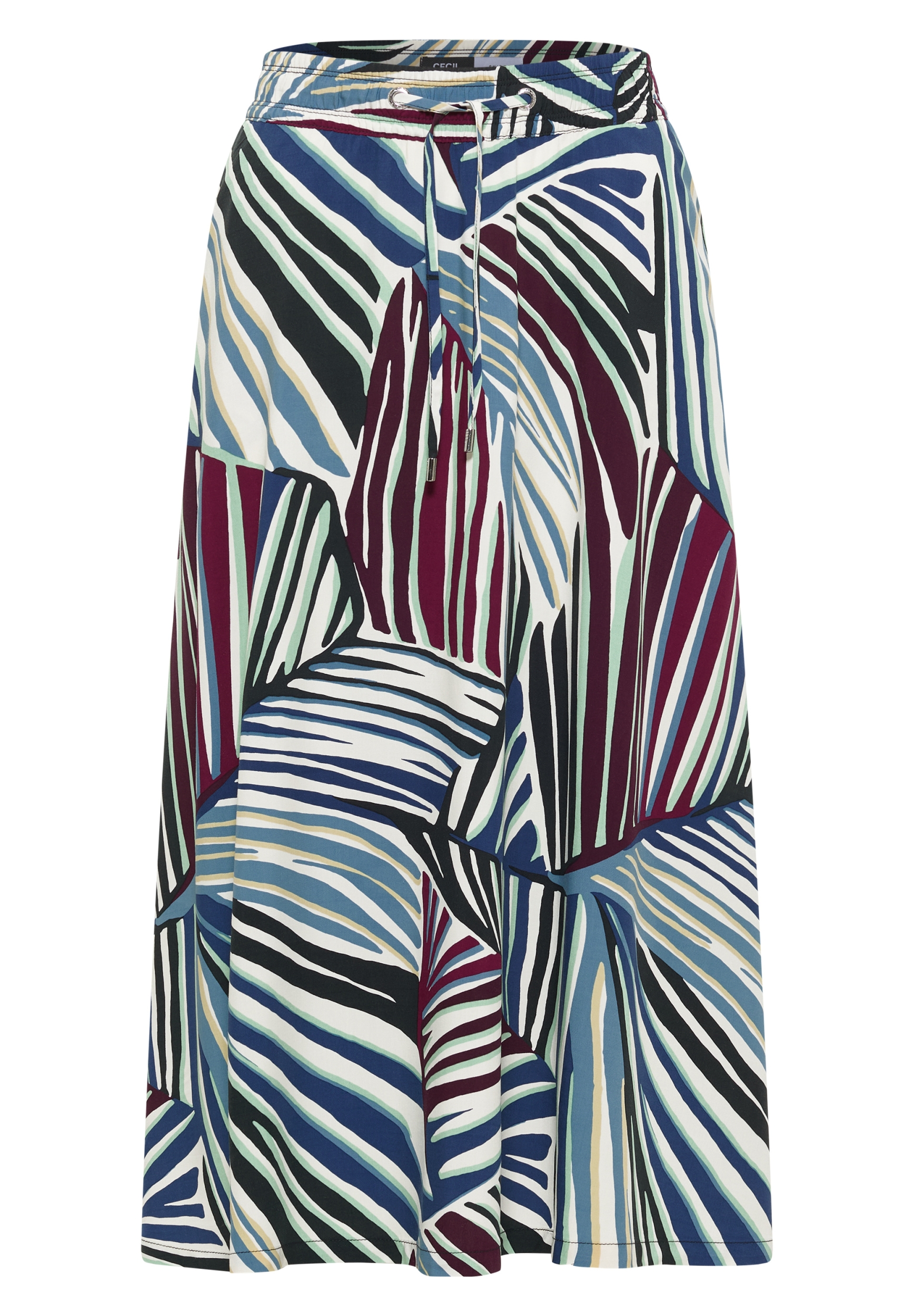 Midi Skirt Multicolor AOP #1
