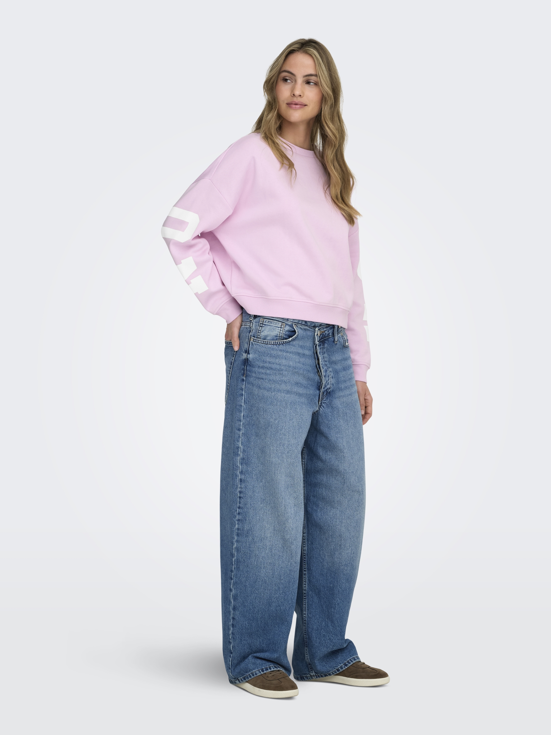 ONLSWEAT L/S BACK/SLEEVE PRINT SWTNOOS #4