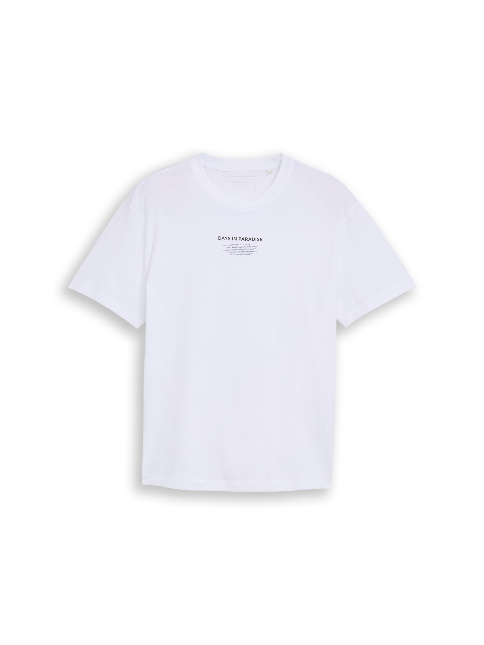 relaxed photo print t-shirt #1