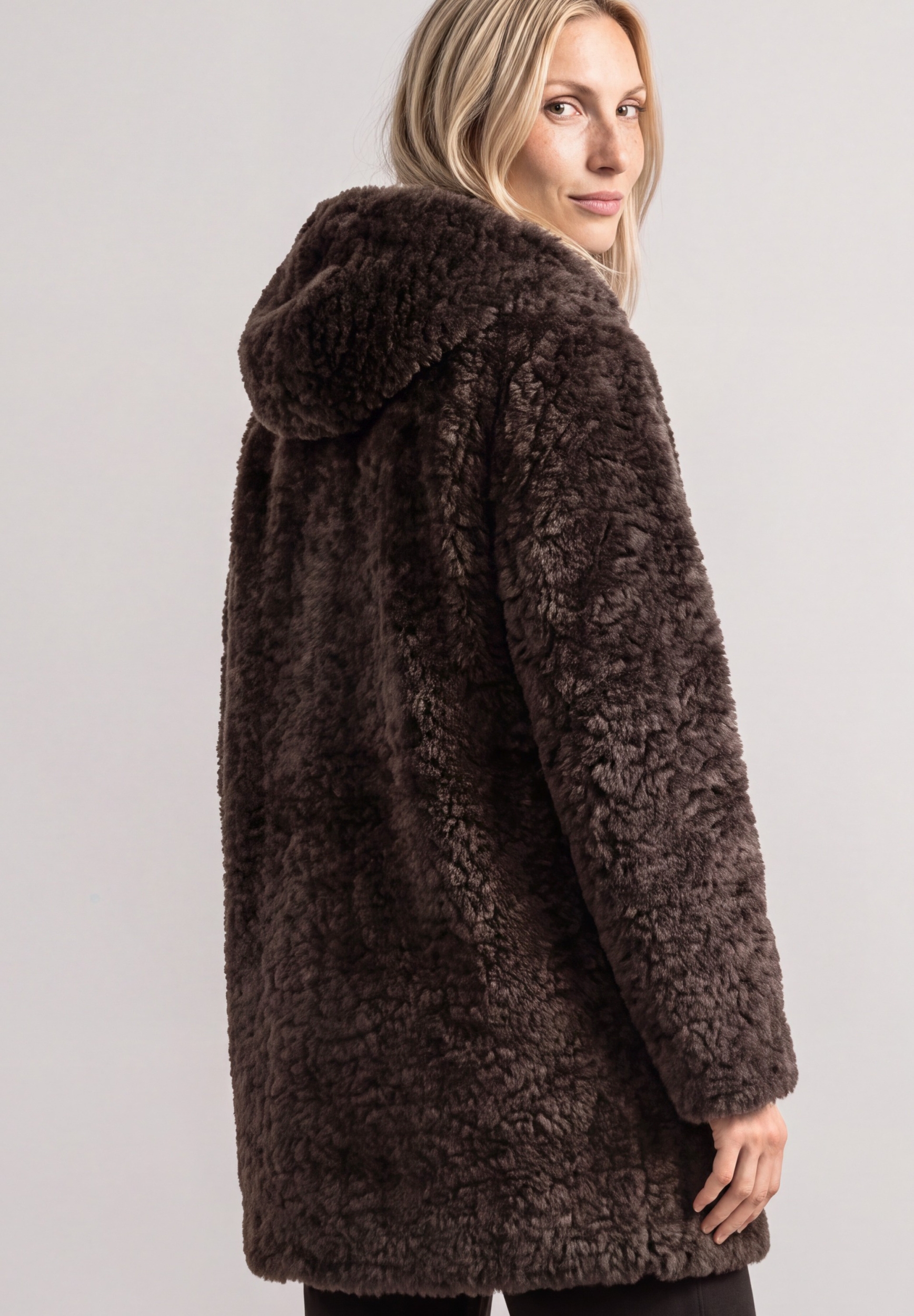 Teddy Coat w. Hoody and Padded #4
