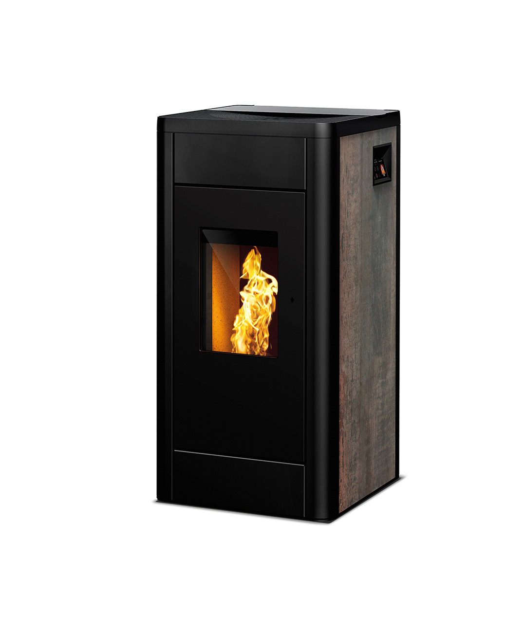 RIKA-Pelletofen  FILO RAO, Rosteffekt metallic