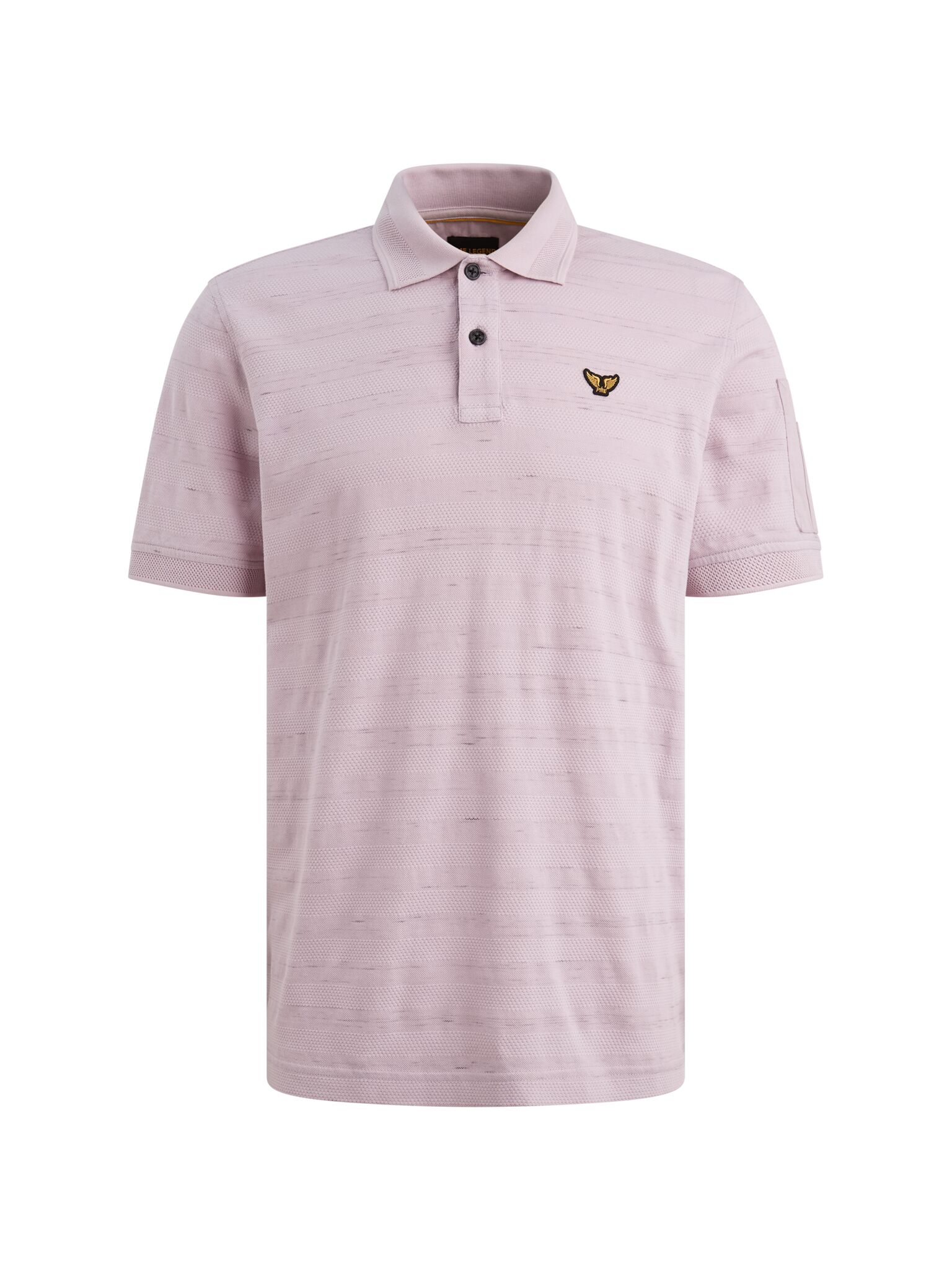 Short sleeve polo injected popcorn #1