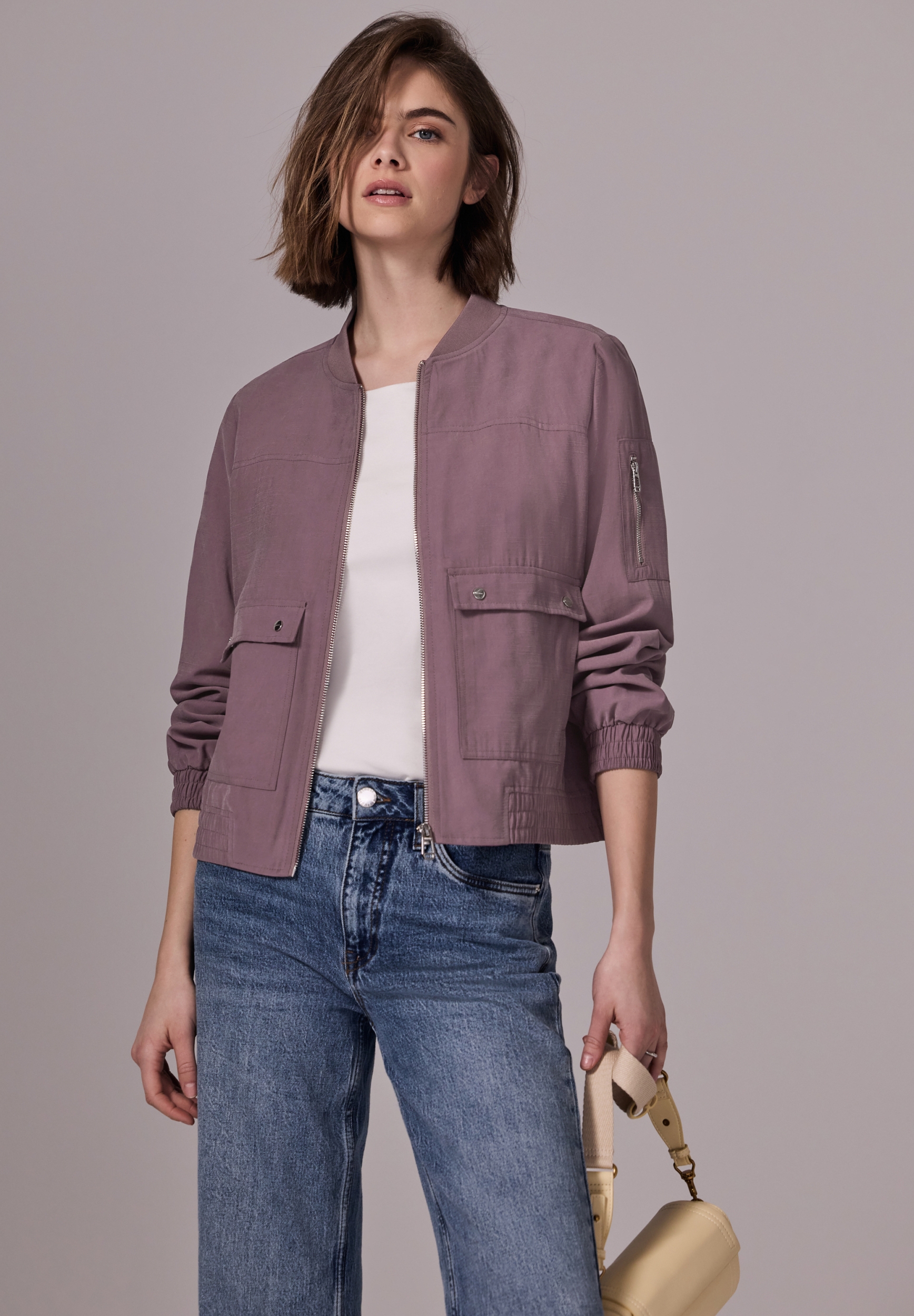 QR Studio Short Bomber Jkt #3