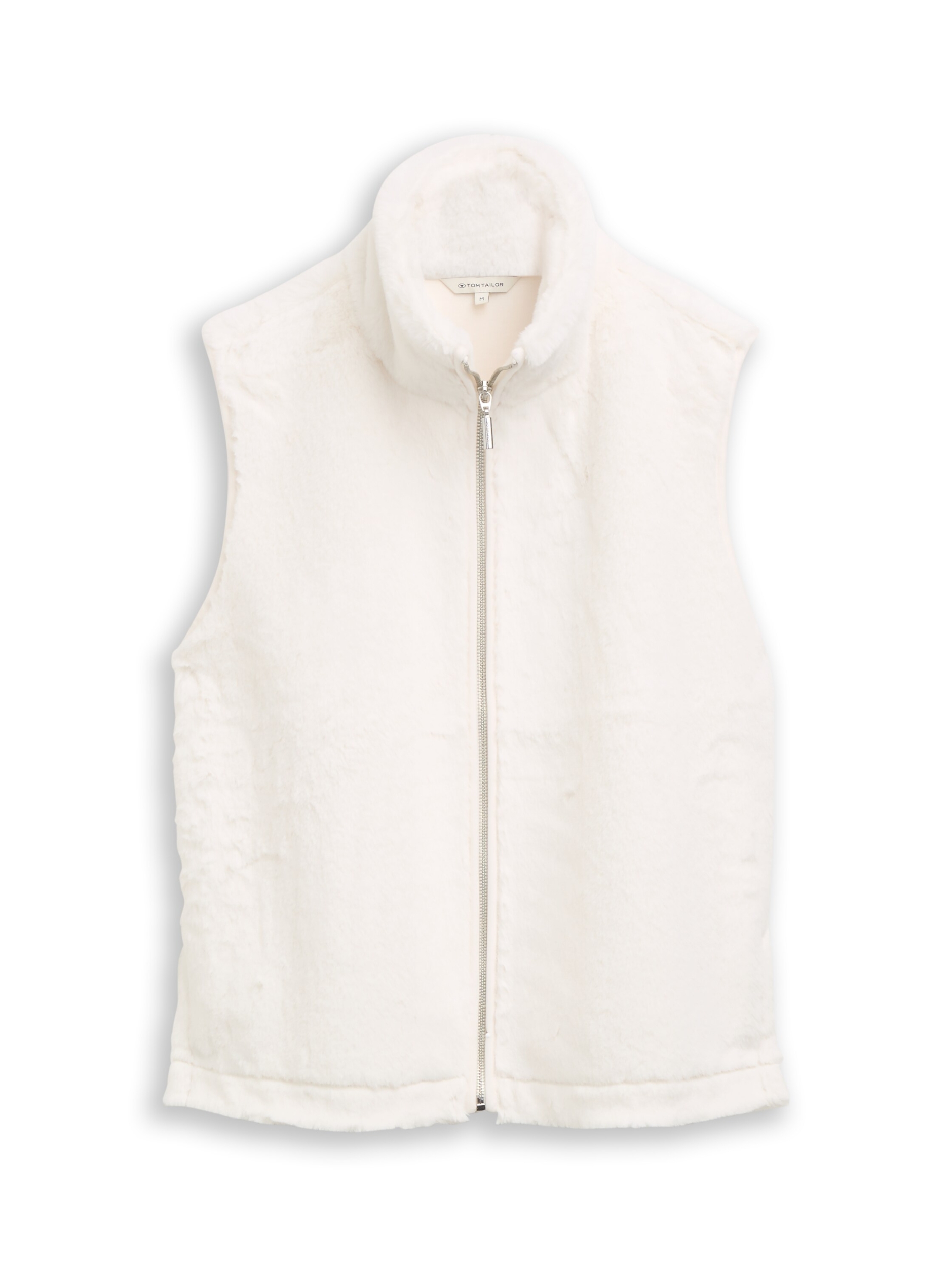 Sweatvest fake fur zipped #1