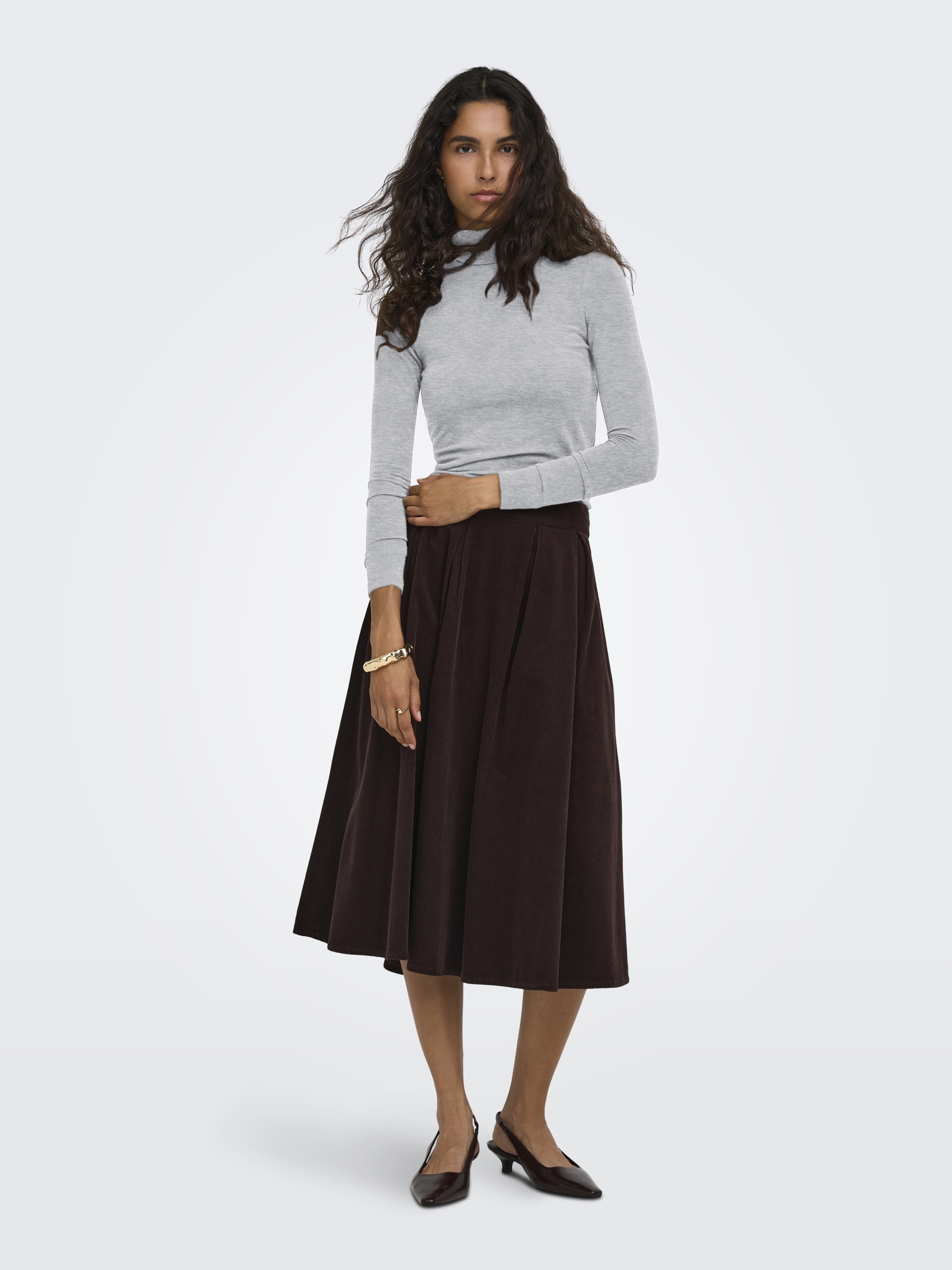 ONLGLAMOUR L/S ROLL-NECK TOP JRS NOOS #4