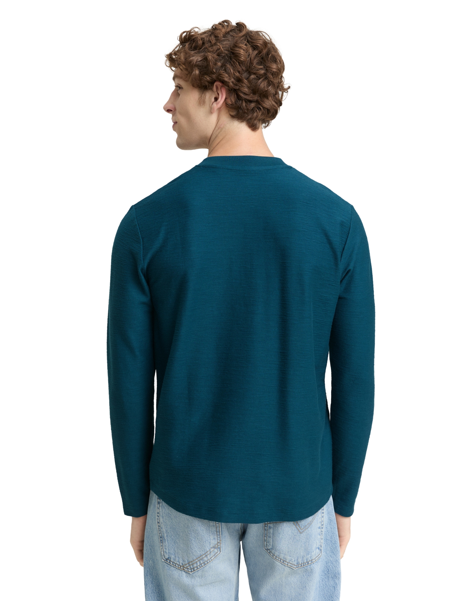 structured longsleeve henley #4