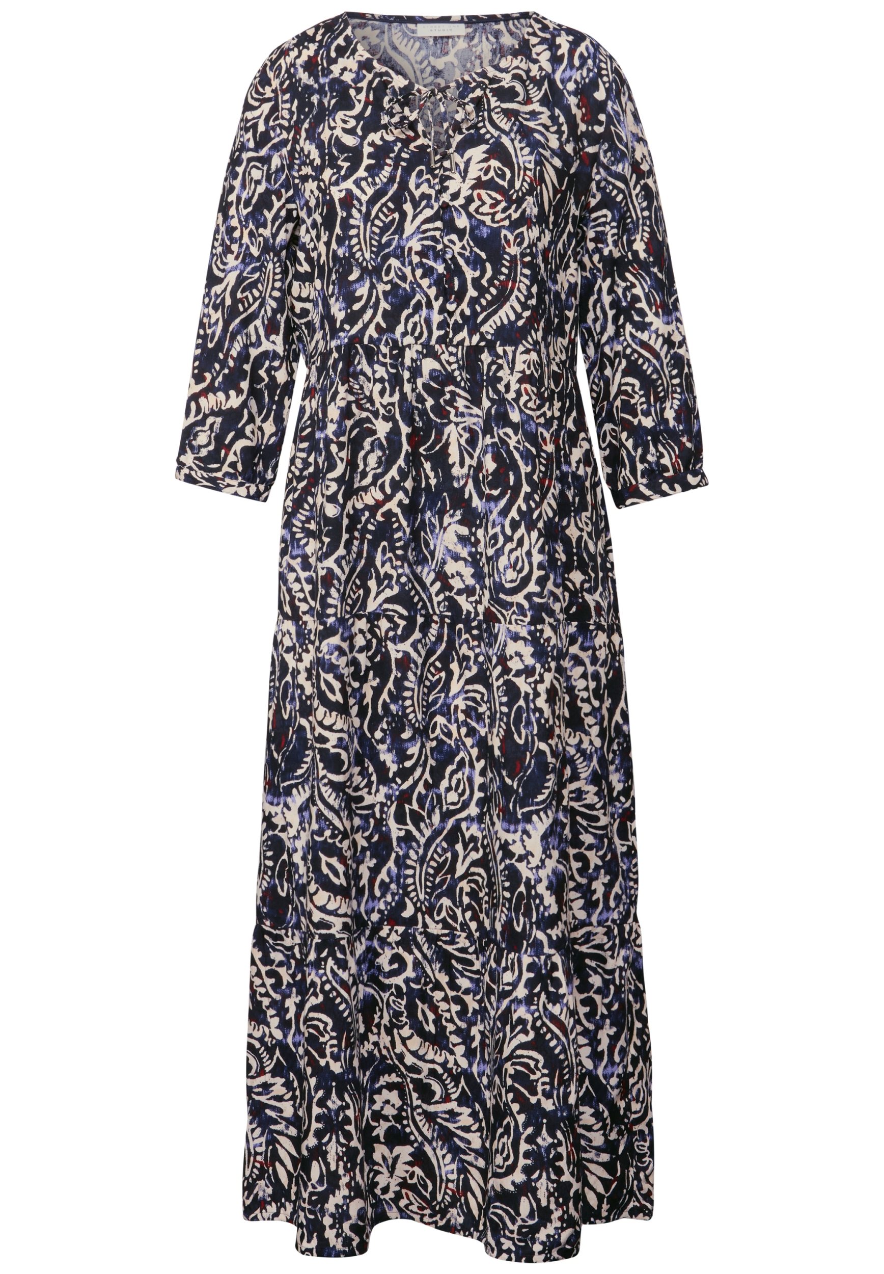 Viscose Maxi Dress_AOP #1