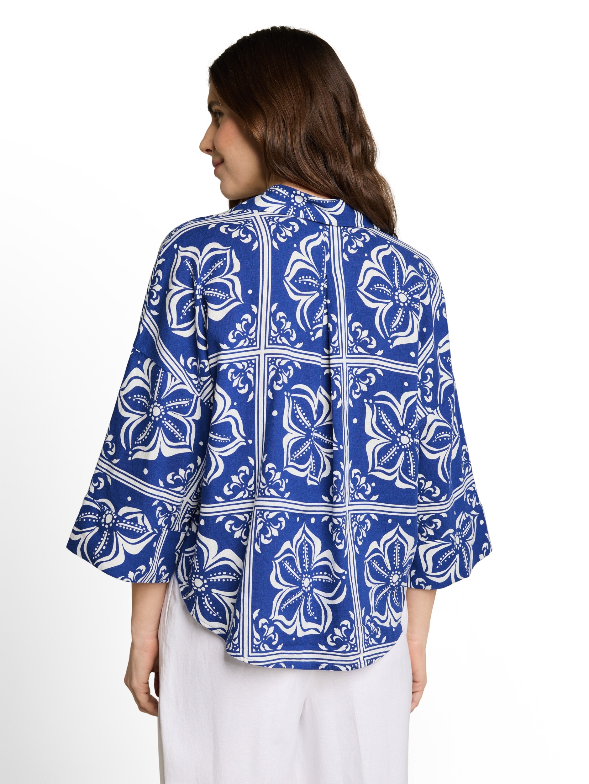 blouse loose fit with linen #4