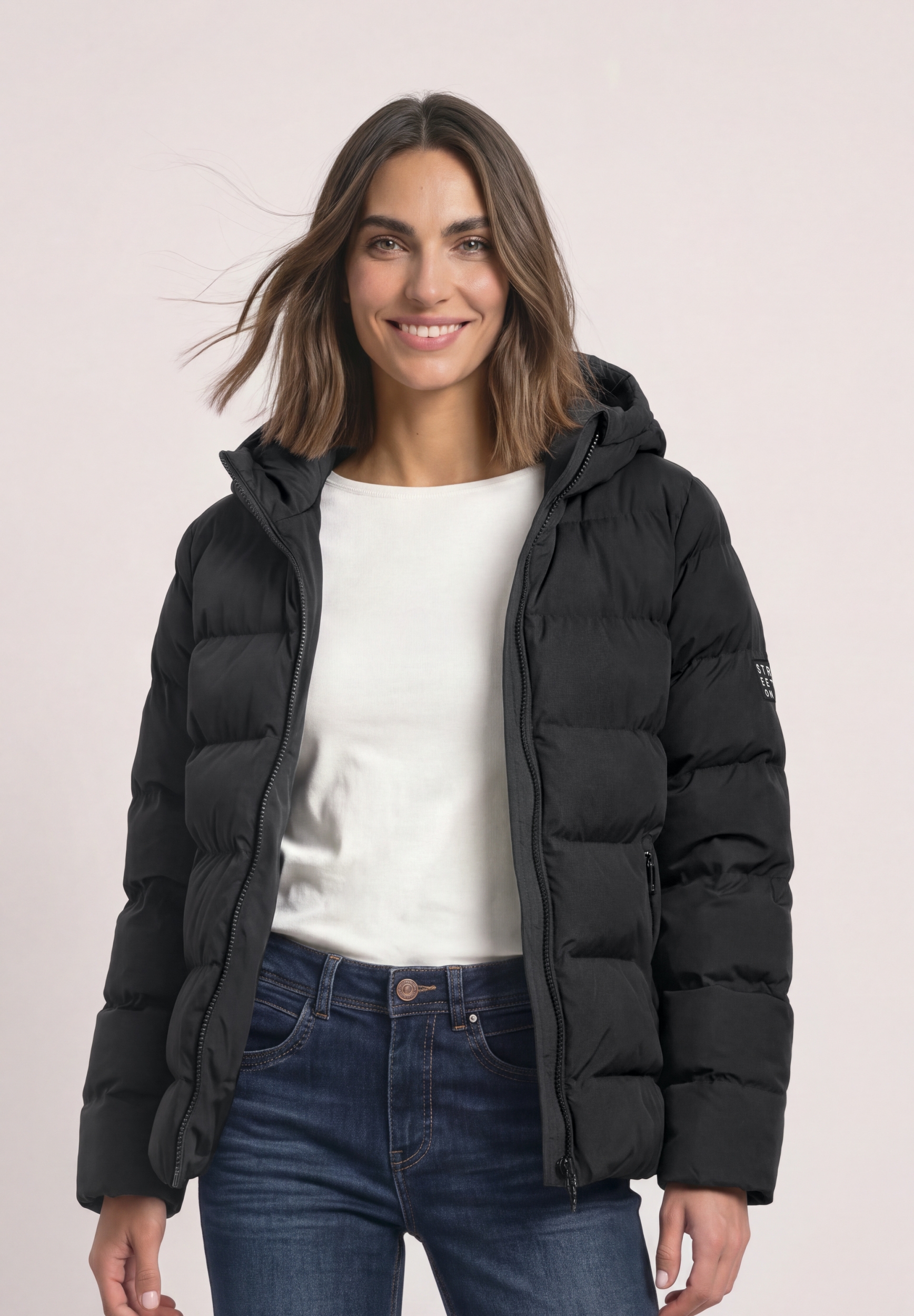 Short Padded Jkt w. Glued Quil #4