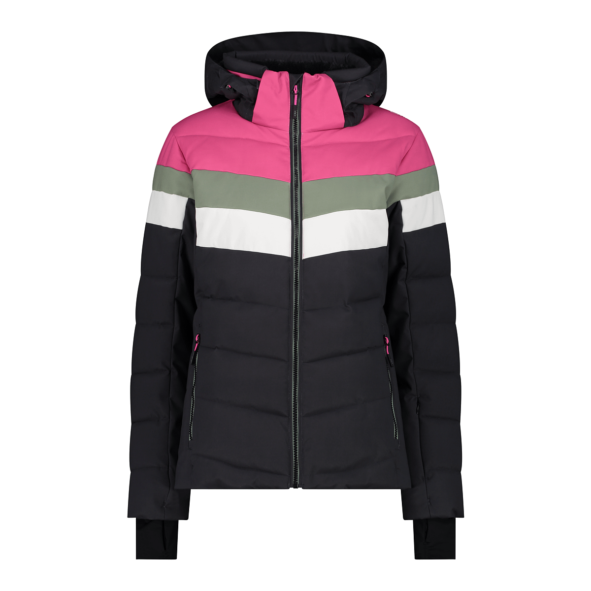 WOMAN JACKET ZIP HOOD