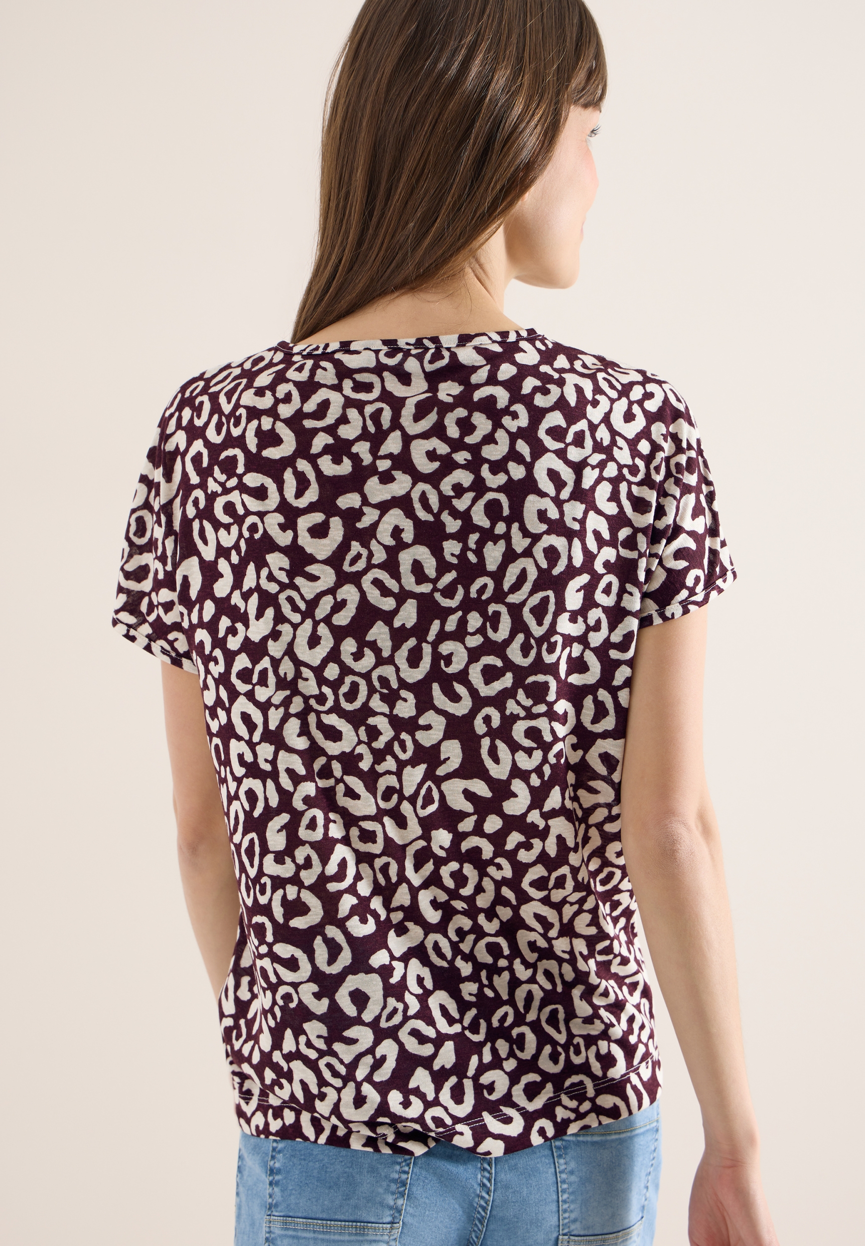 TOS LINEN OPTIC_ AOP Shirt #2