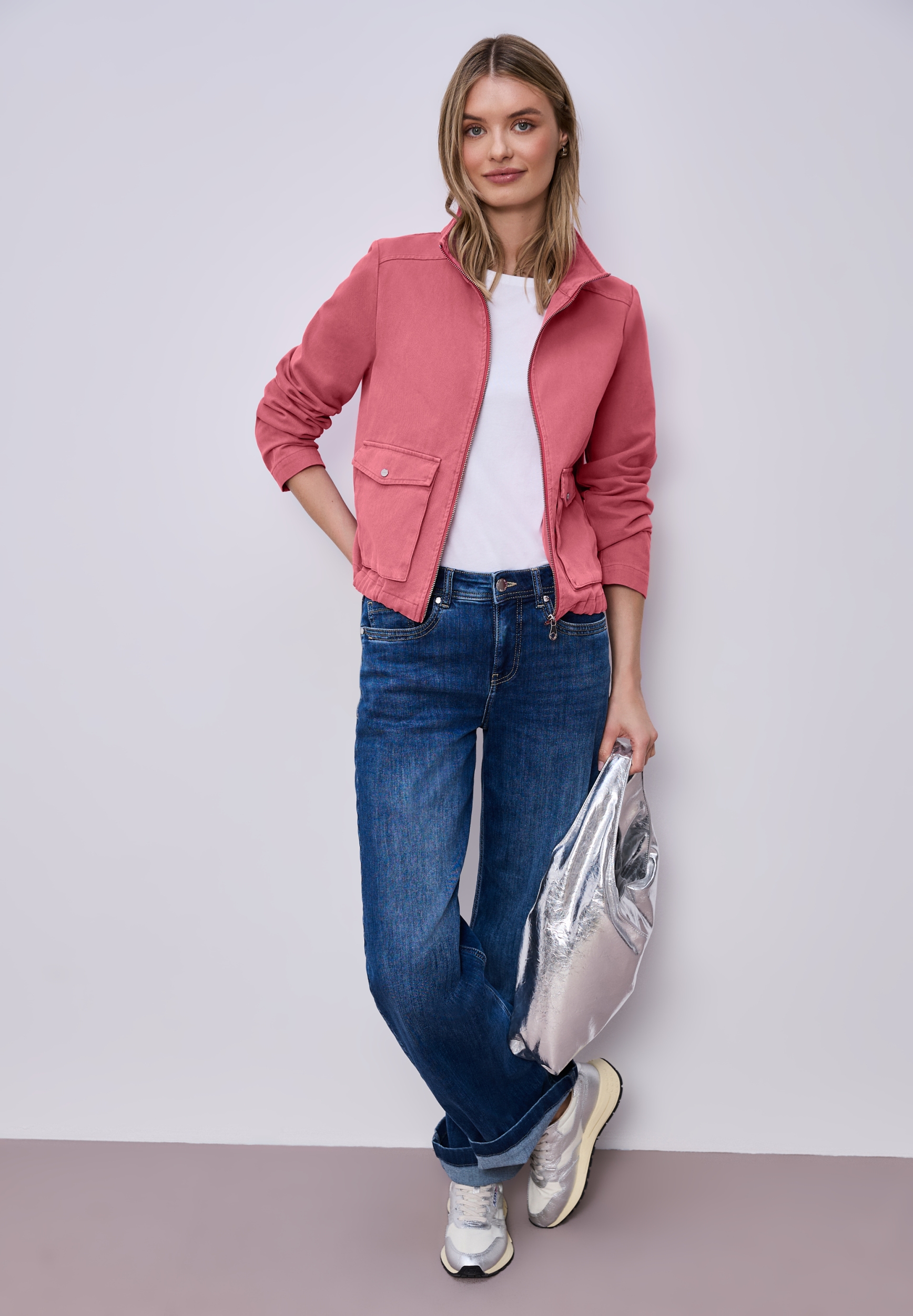 Washed Cotton Jkt w. Stand Up #5