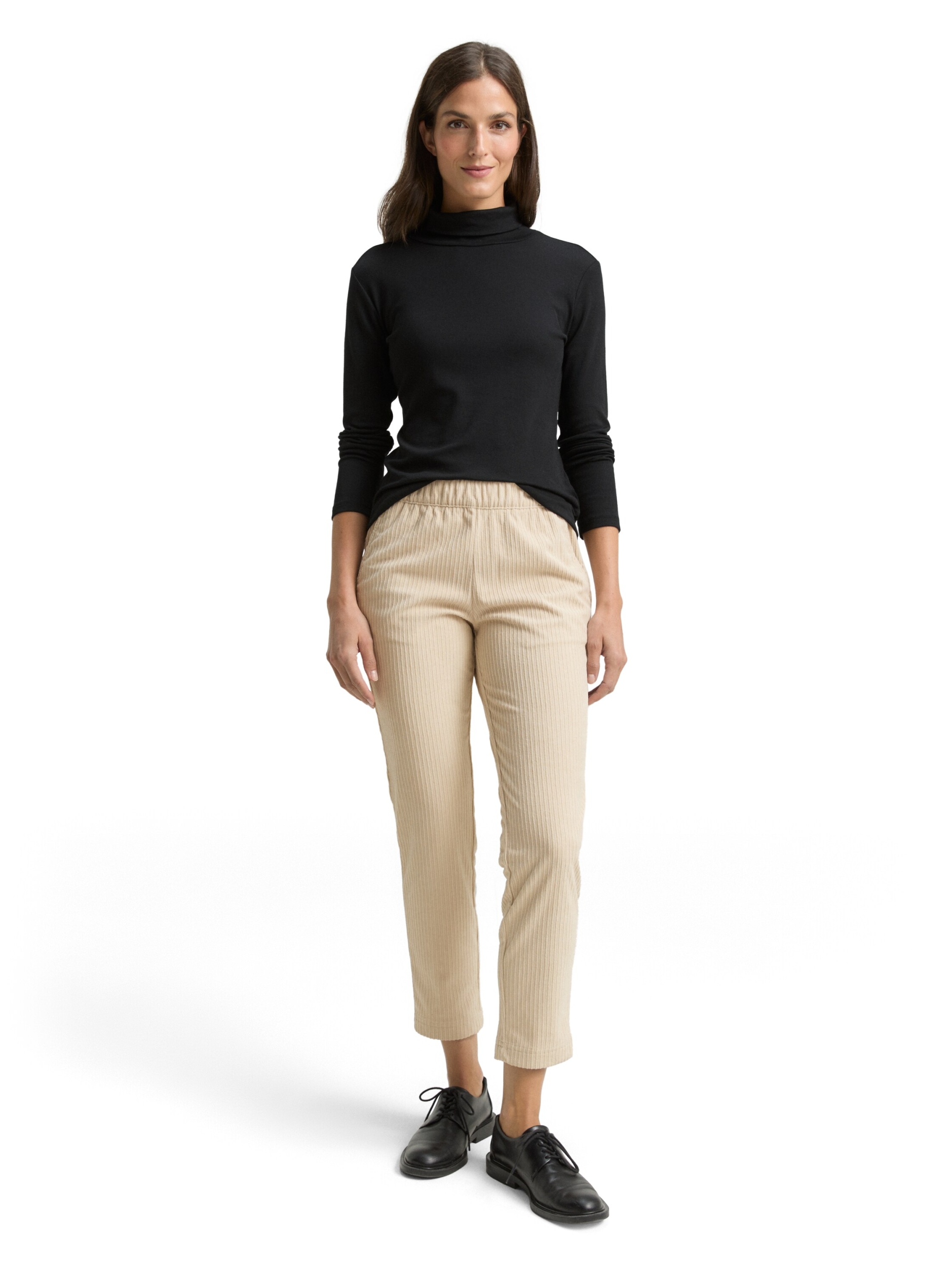 corduroy loose fit pants #5