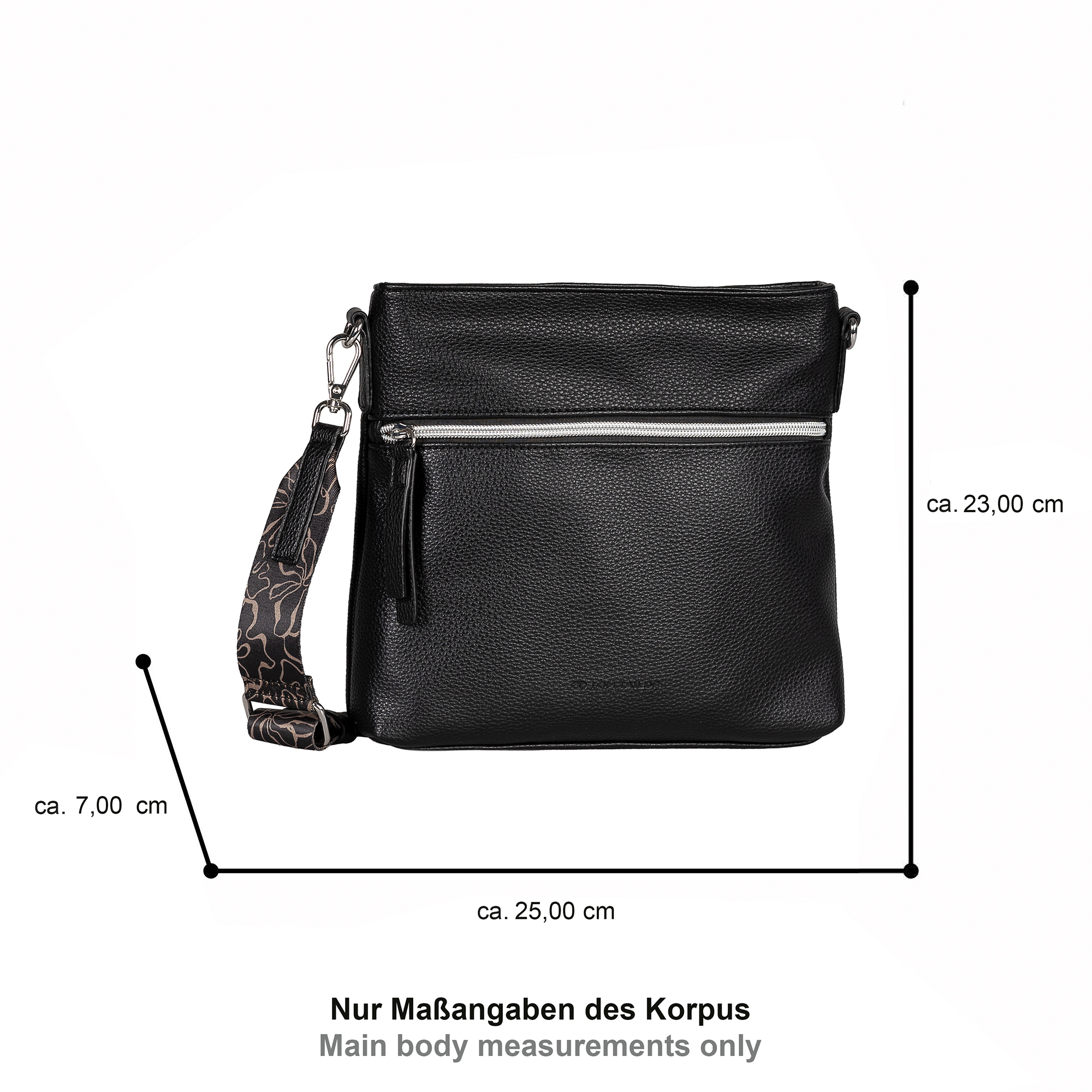 Orla, Cross bag M, black #5