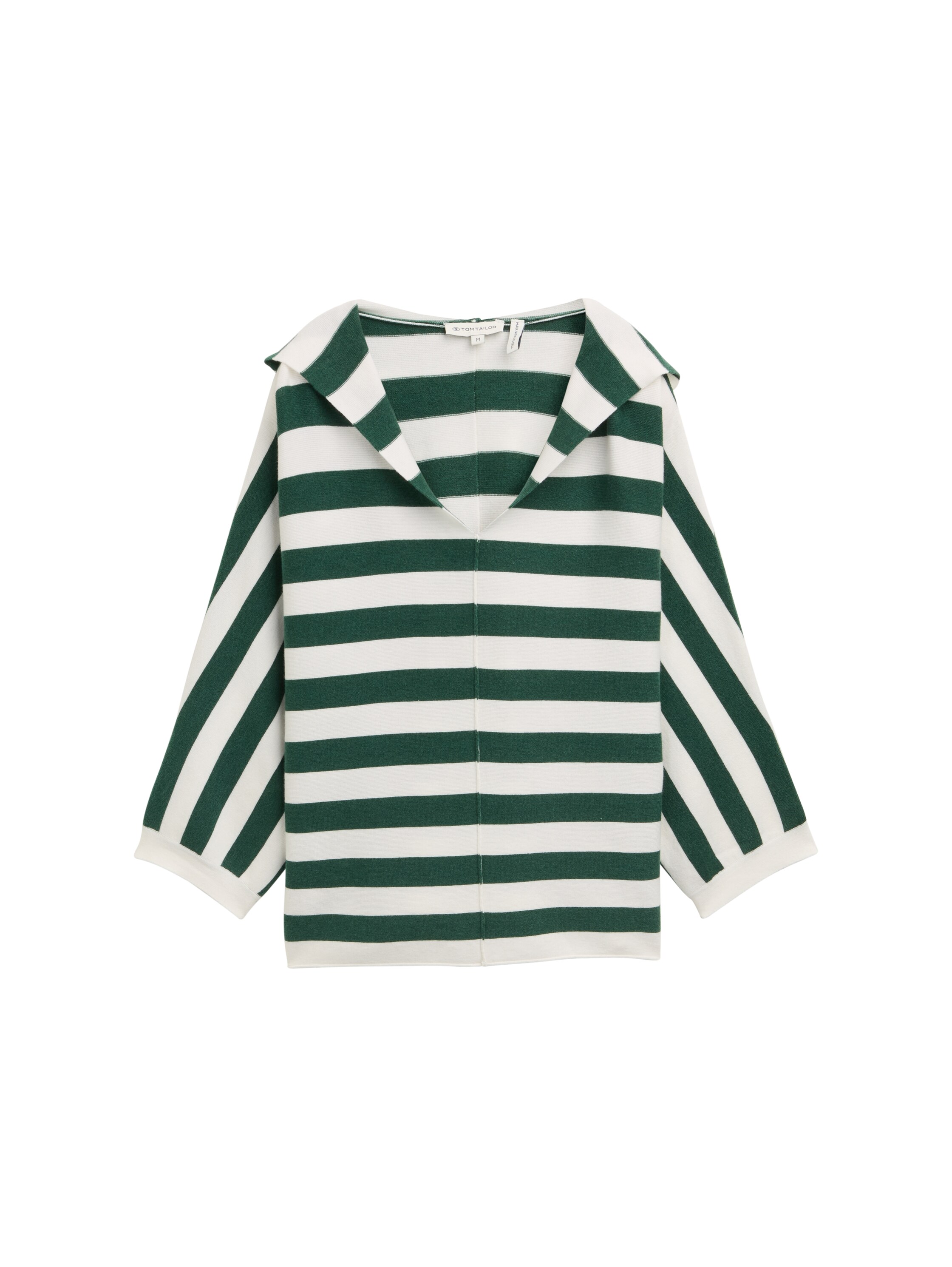 Loose Fit Strickpullover mit Kapuze