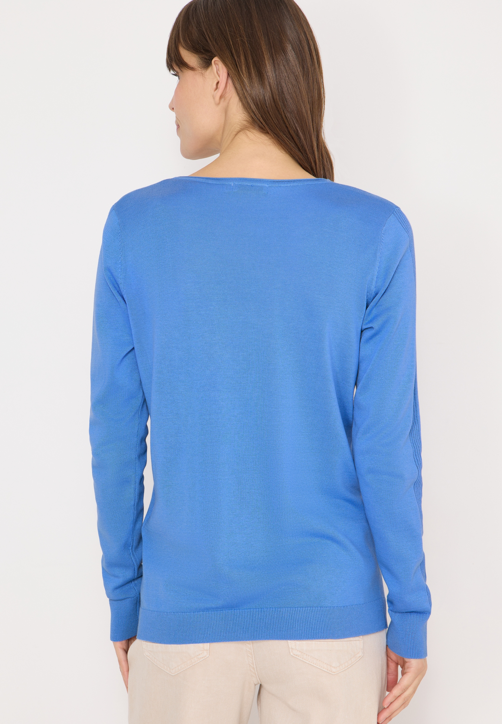NOS_Basic V-Neck Pullover #4