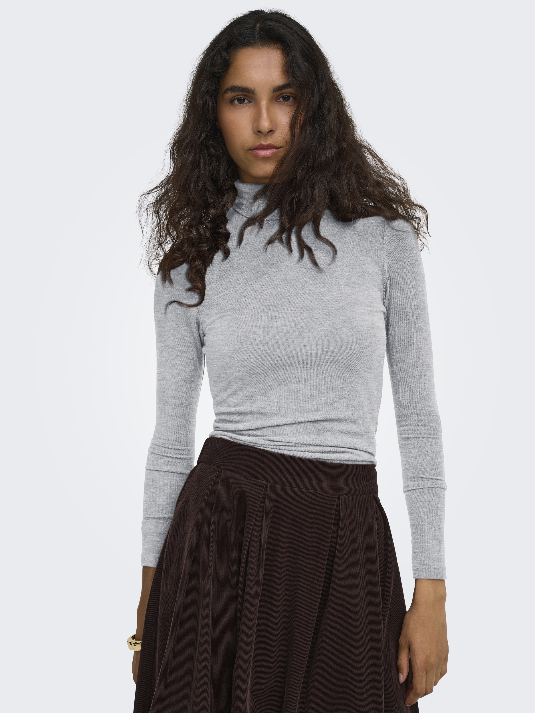 ONLGLAMOUR L/S ROLL-NECK TOP JRS NOOS #5
