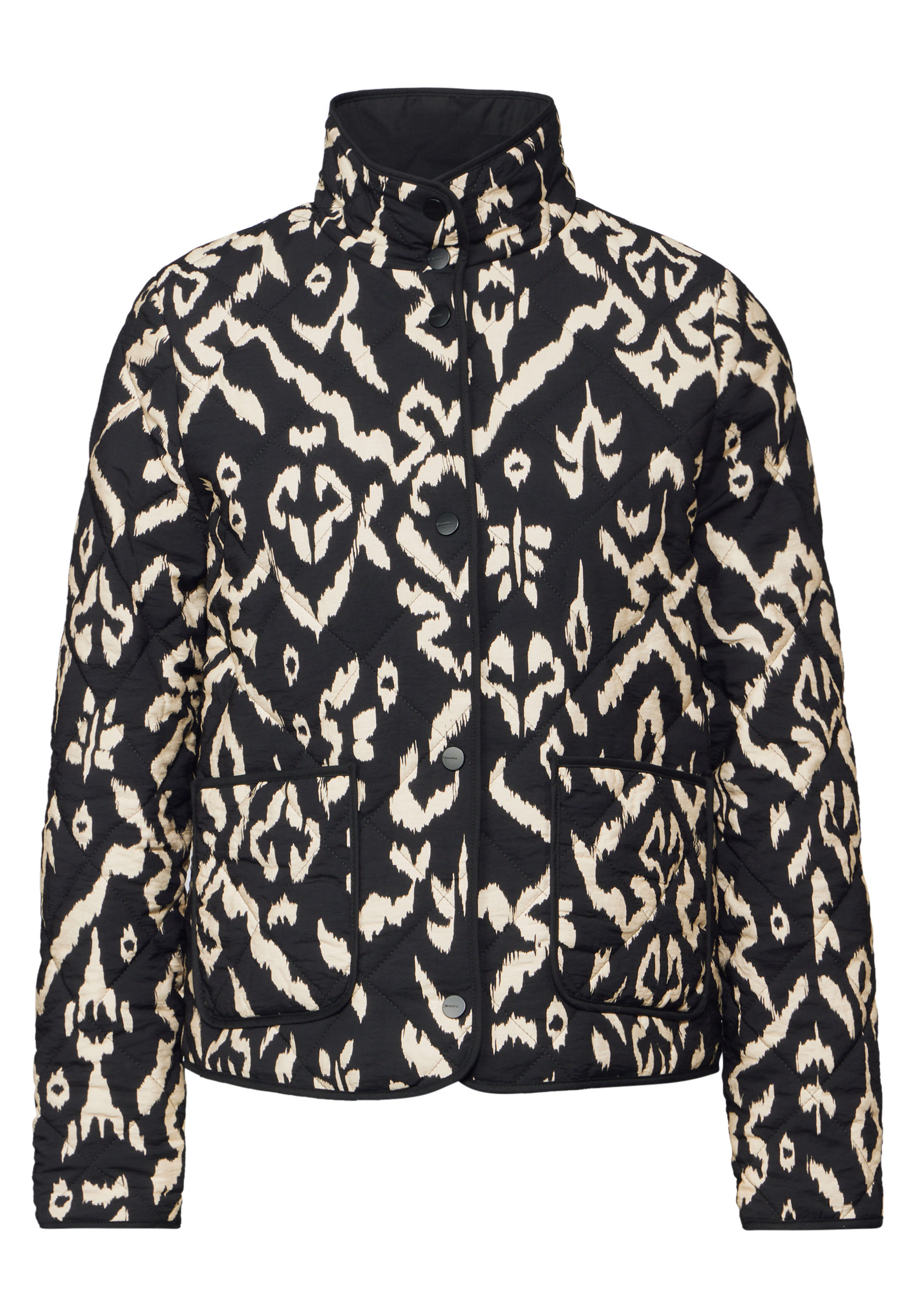 Bedruckte Steppjacke