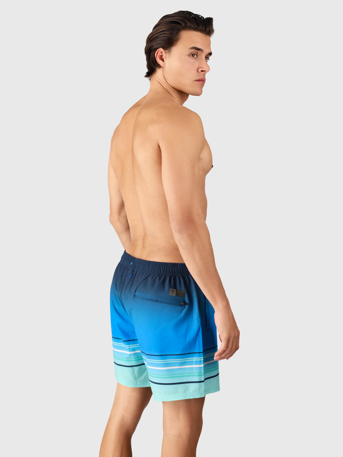 Bru-conic-Stripe Men Swim Shorts #2