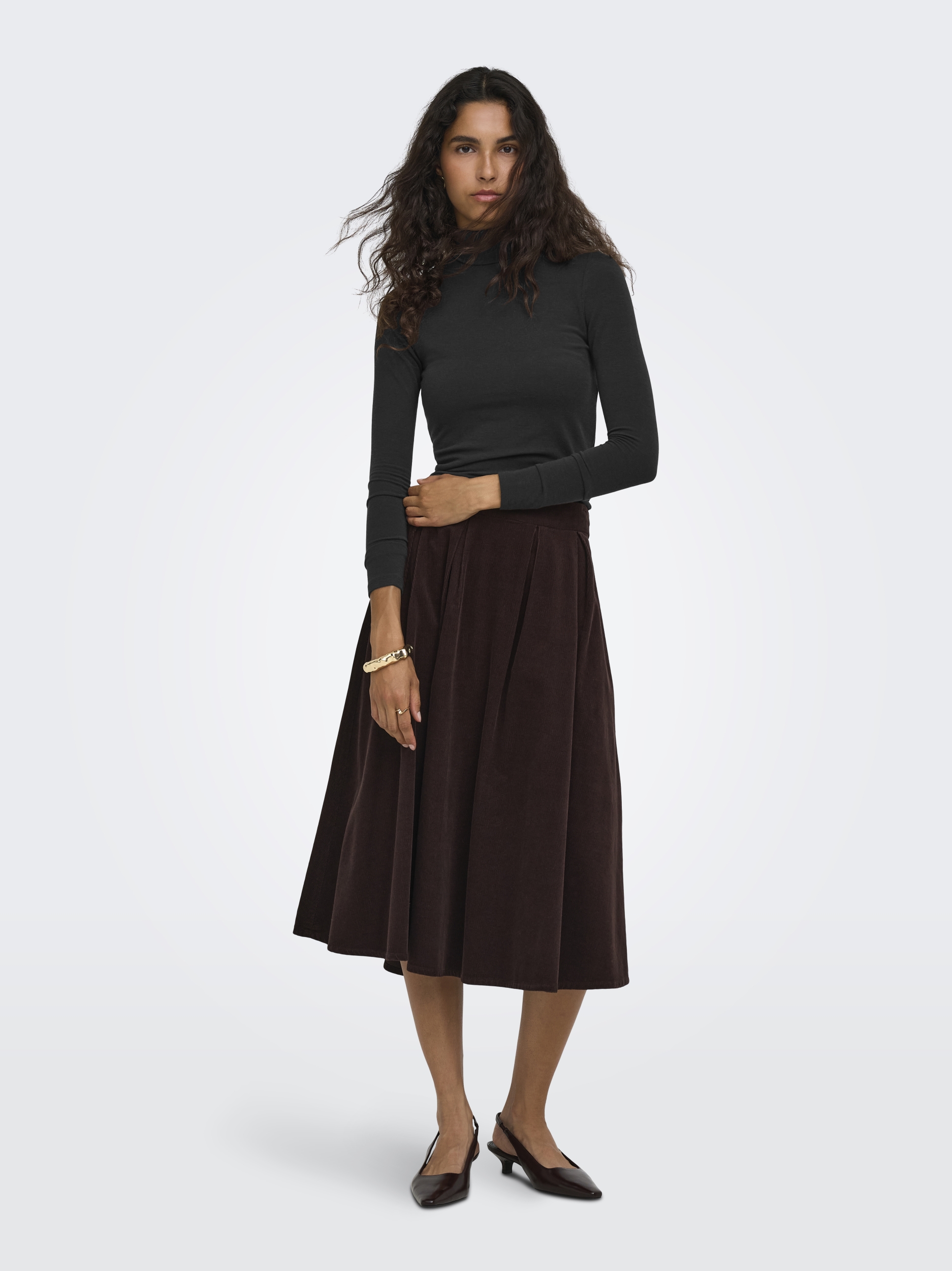 ONLGLAMOUR L/S ROLL-NECK TOP JRS NOOS #5