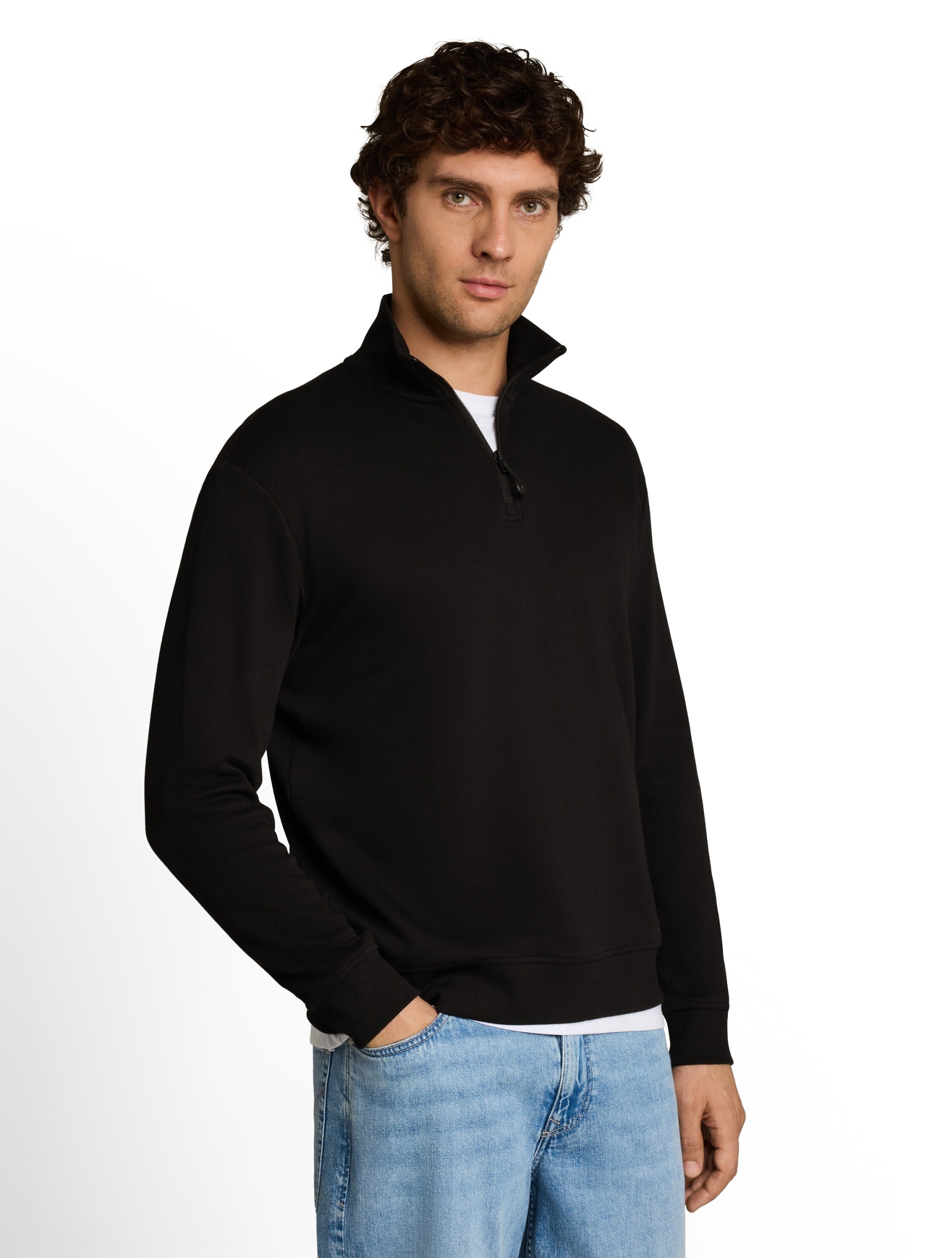 relaxed structure sweat troyer #5