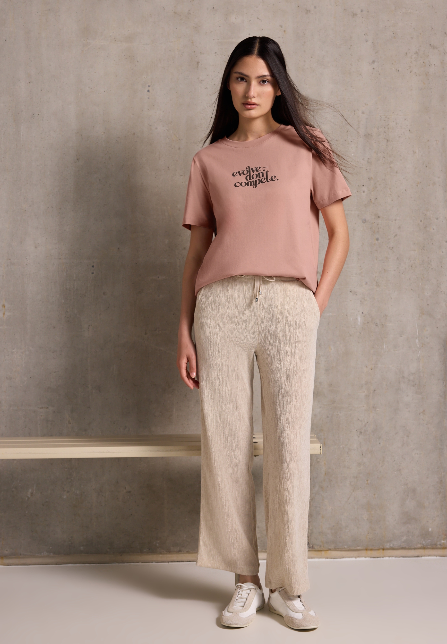 basic partprint shirt #5